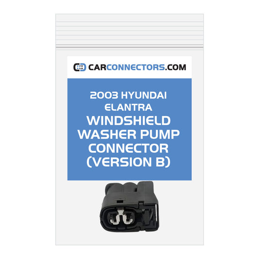 Windshield Washer Pump (Version B) Connector for 2003 Hyundai Elantra