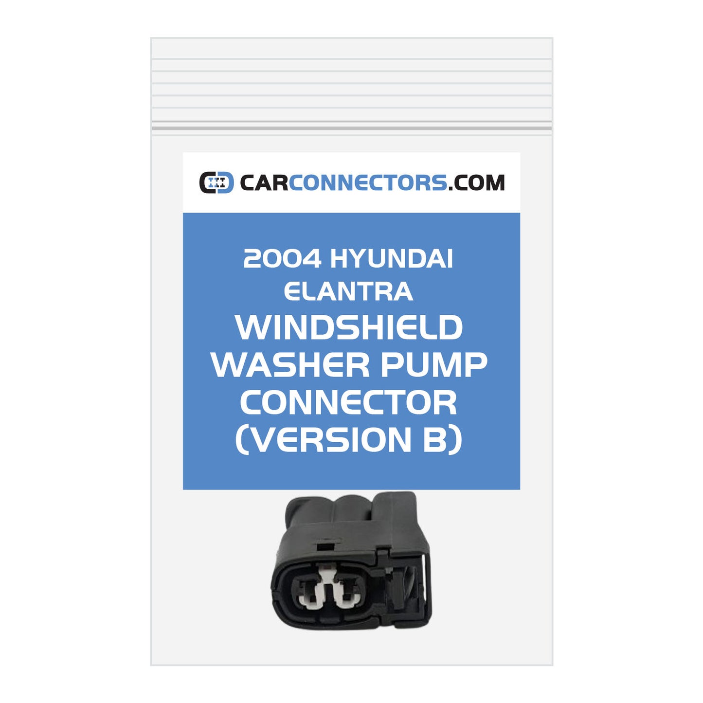 Windshield Washer Pump (Version B) Connector for 2004 Hyundai Elantra