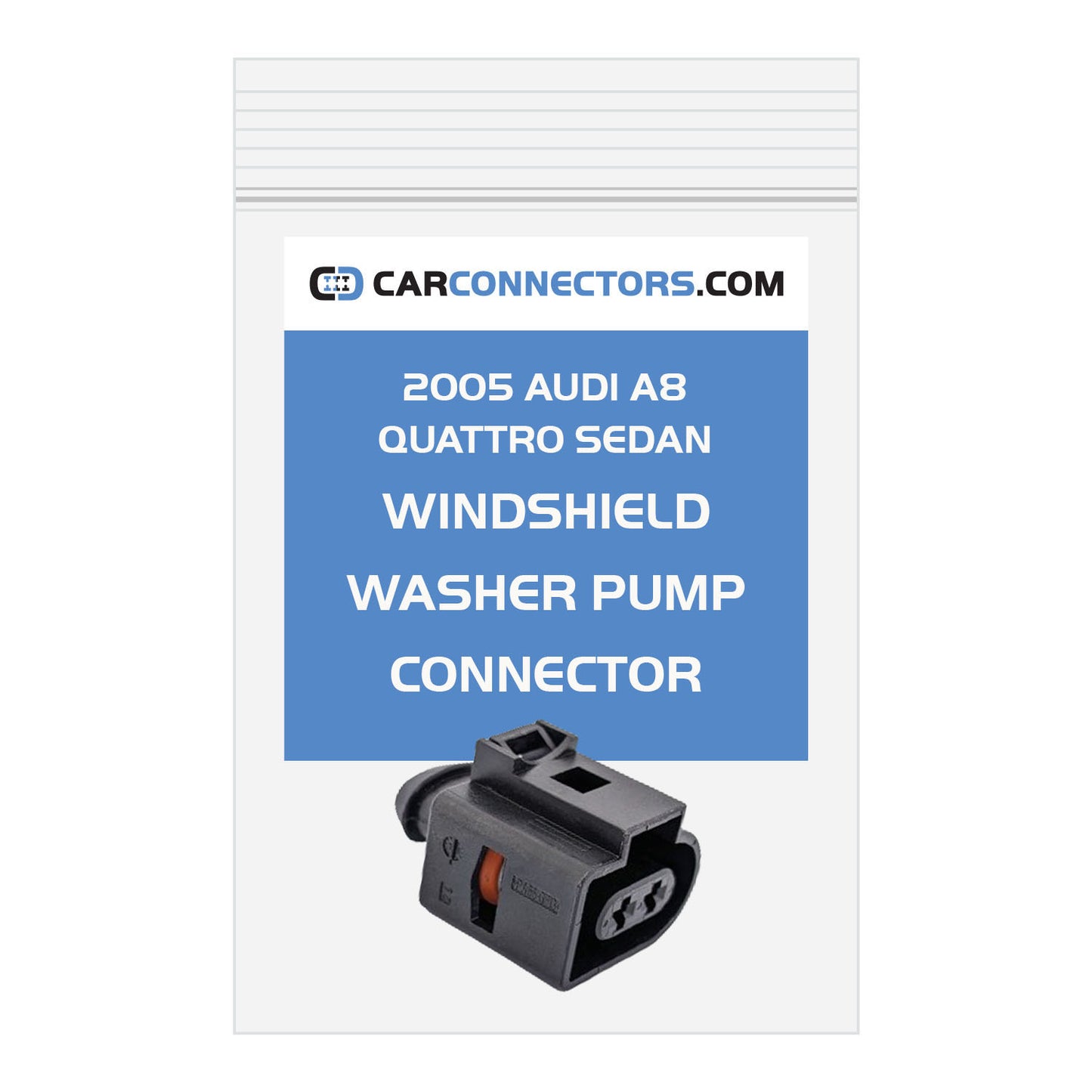 Windshield Washer Pump Connector for 2005 Audi A8 Quattro Sedan