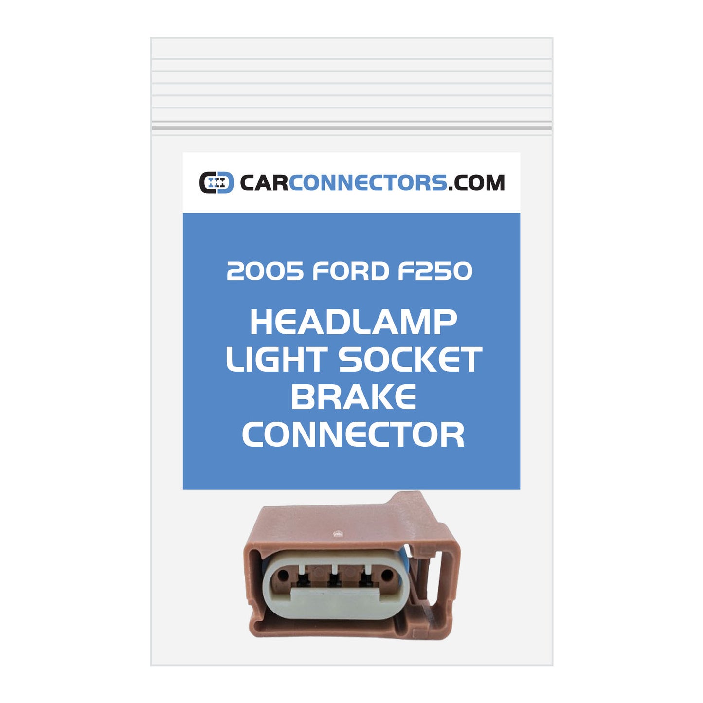 Headlamp Light Socket Brake Connector for 2005 Ford F250