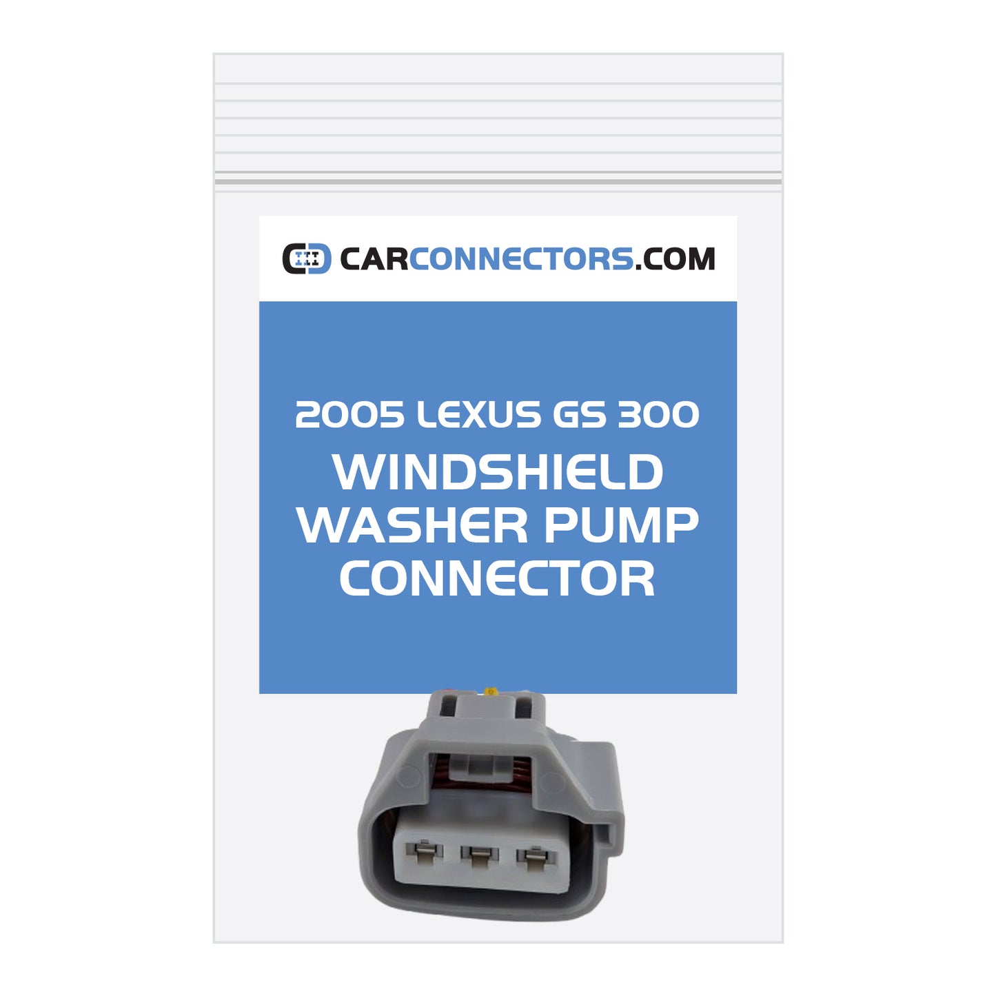 Windshield Washer Pump Connector for 2005 Lexus GS 300
