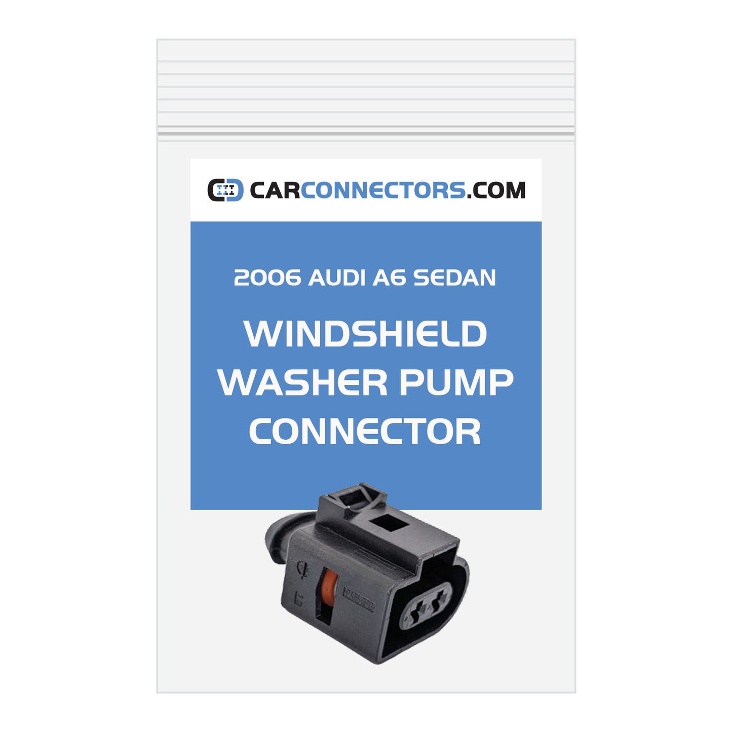 Windshield Washer Pump Connector for 2006 Audi A6 Sedan