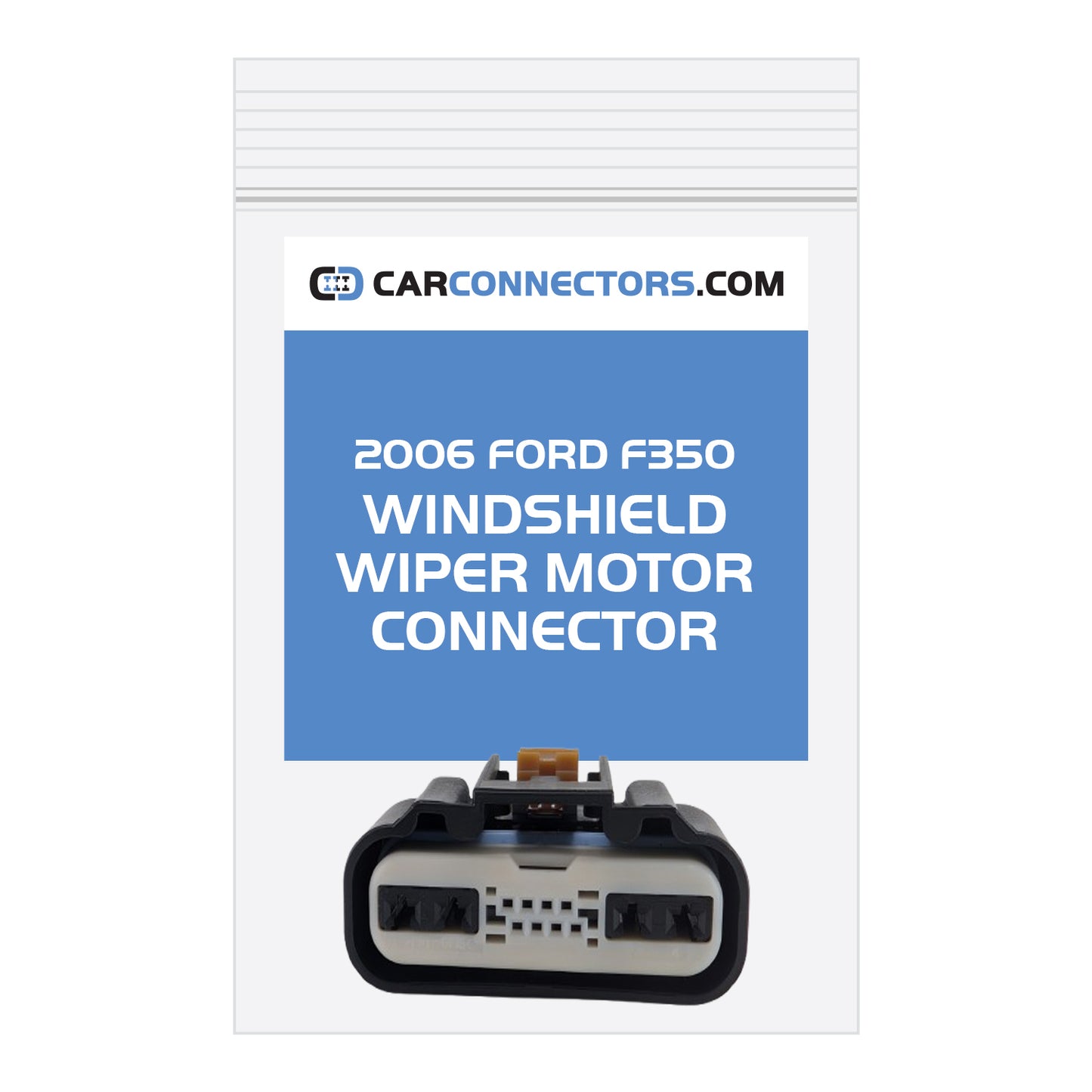 Windshield Wiper Motor Connector for 2006 Ford F350
