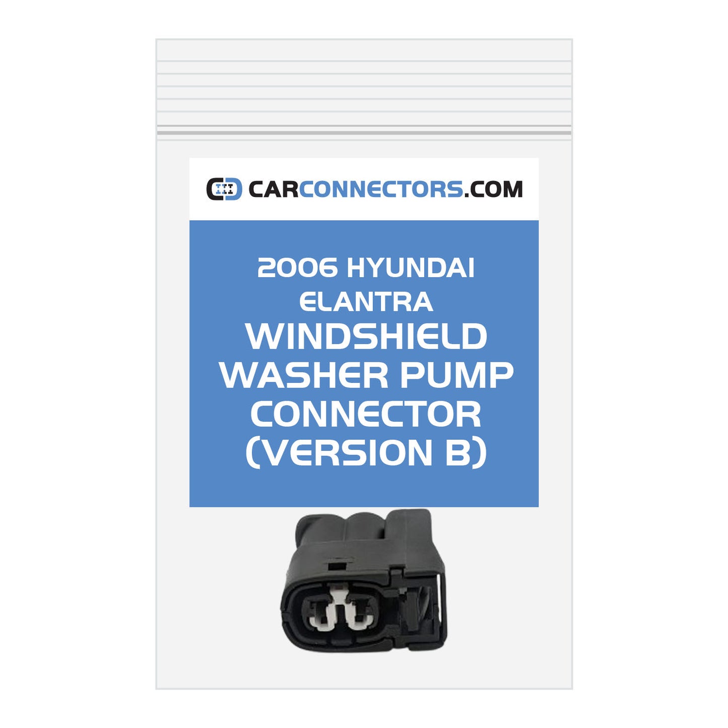Windshield Washer Pump (Version B) Connector for 2006 Hyundai Elantra