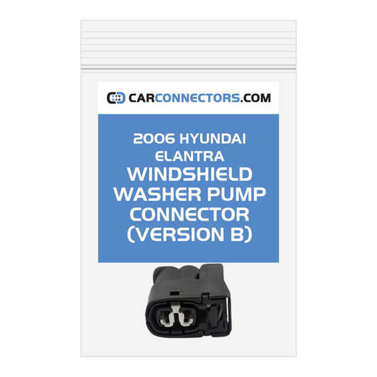 Windshield Washer Pump (Version B) Connector for 2006 Hyundai Elantra