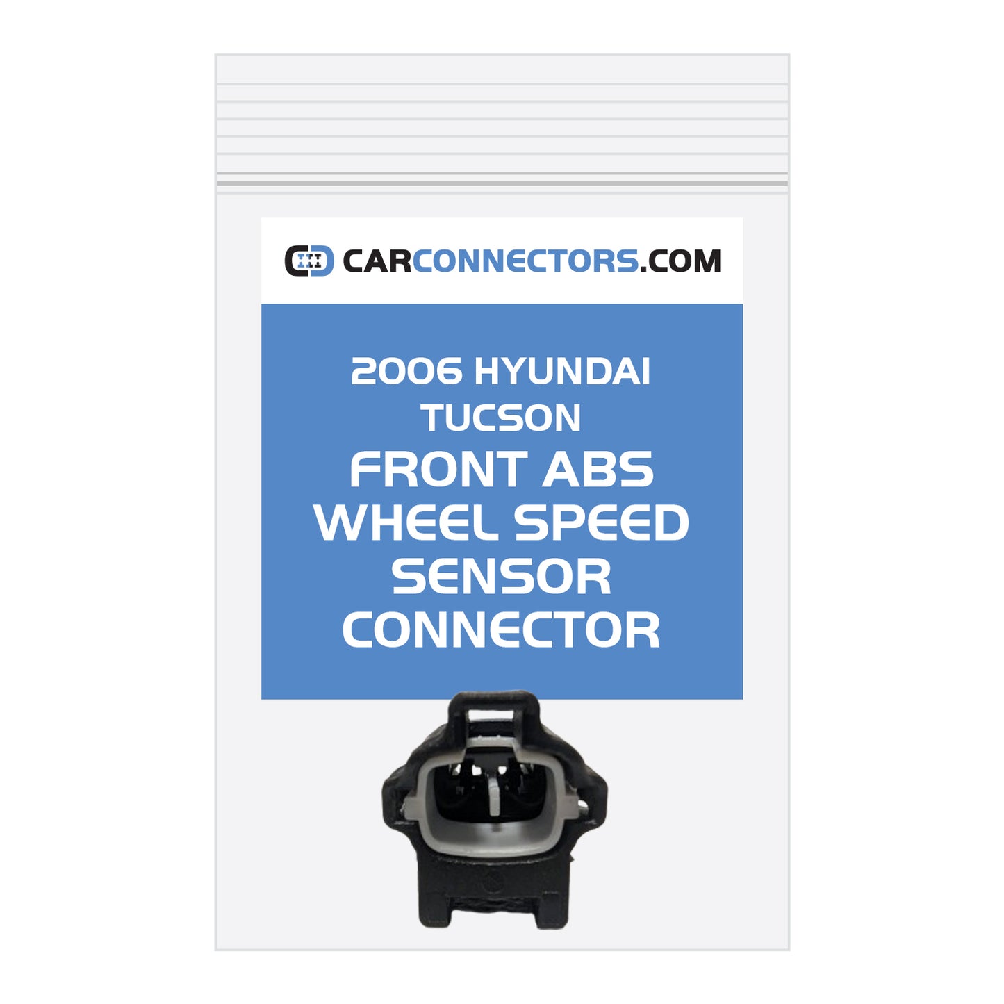 Front ABS Wheel Speed Sensor Connector for 2006 Hyundai Tucson