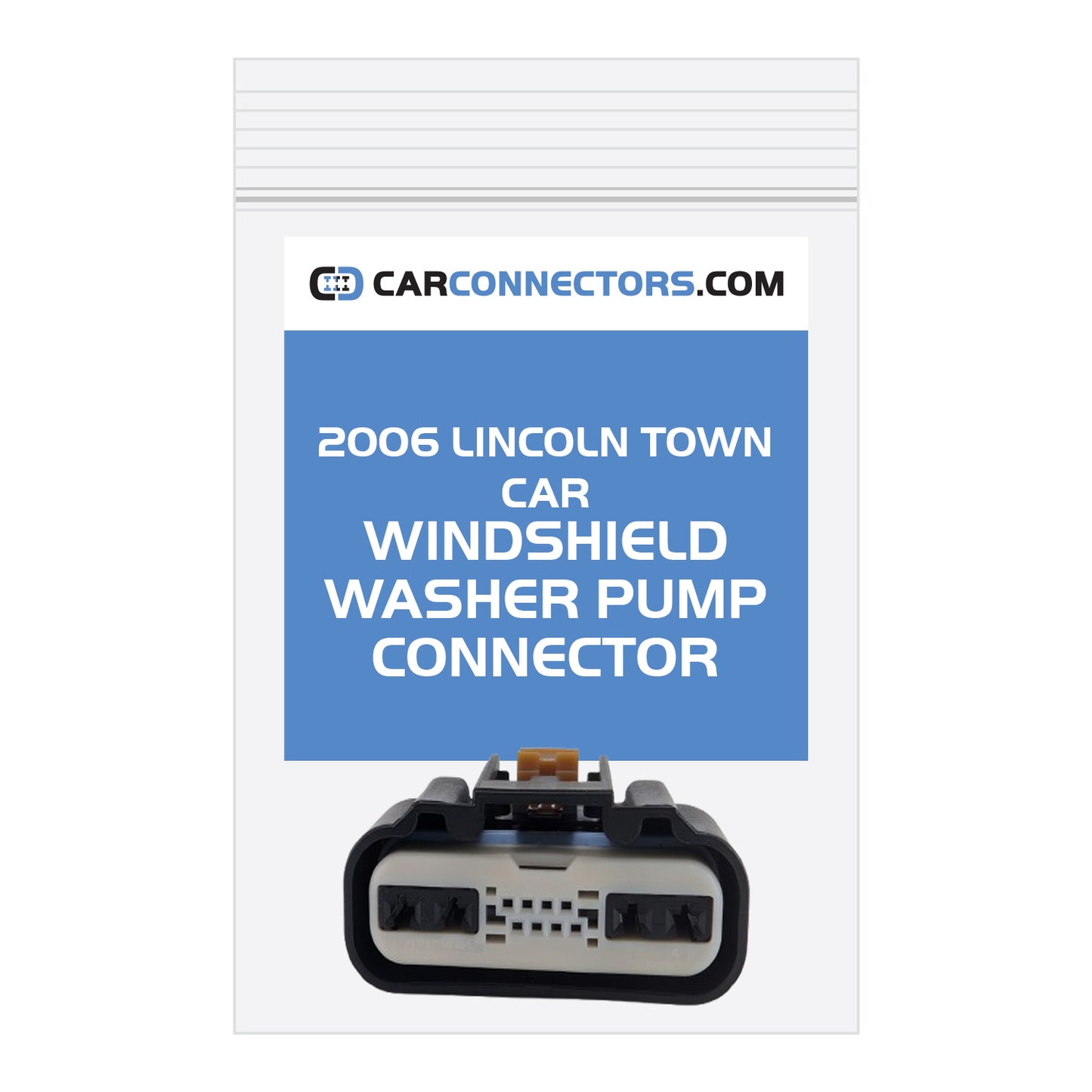 Windshield Washer Pump Connector for 2006 Lincoln Town Car