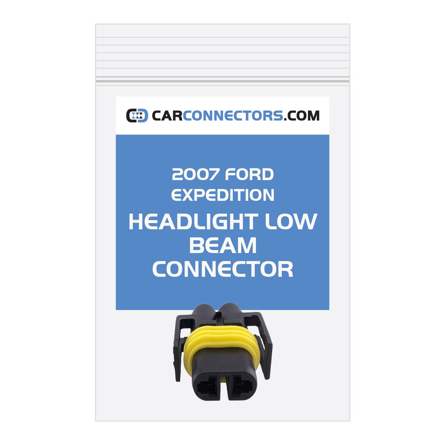 Headlight Low Beam Connector for 2007 Ford Expedition