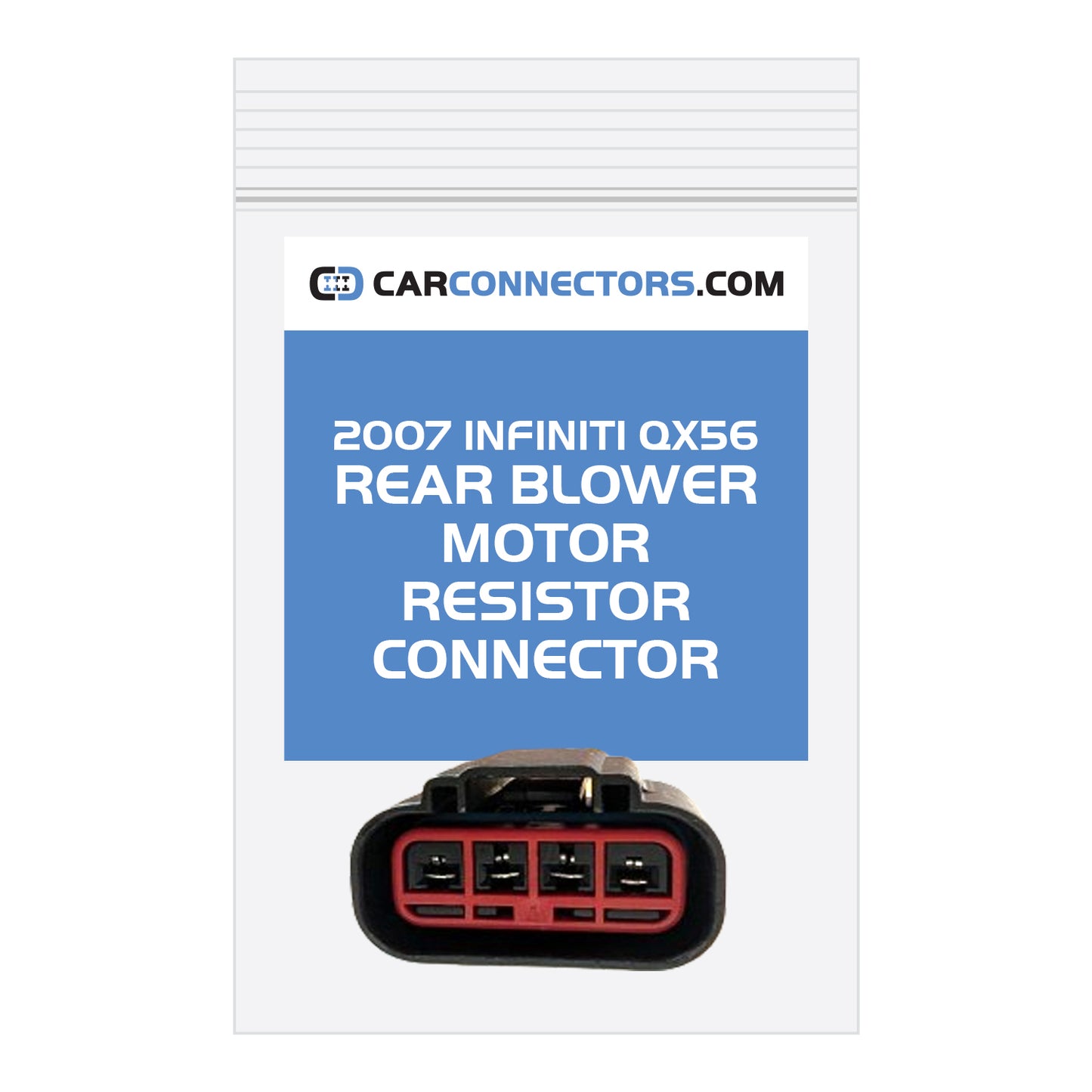 Rear Blower Motor Resistor Connector for 2007 Infiniti QX56