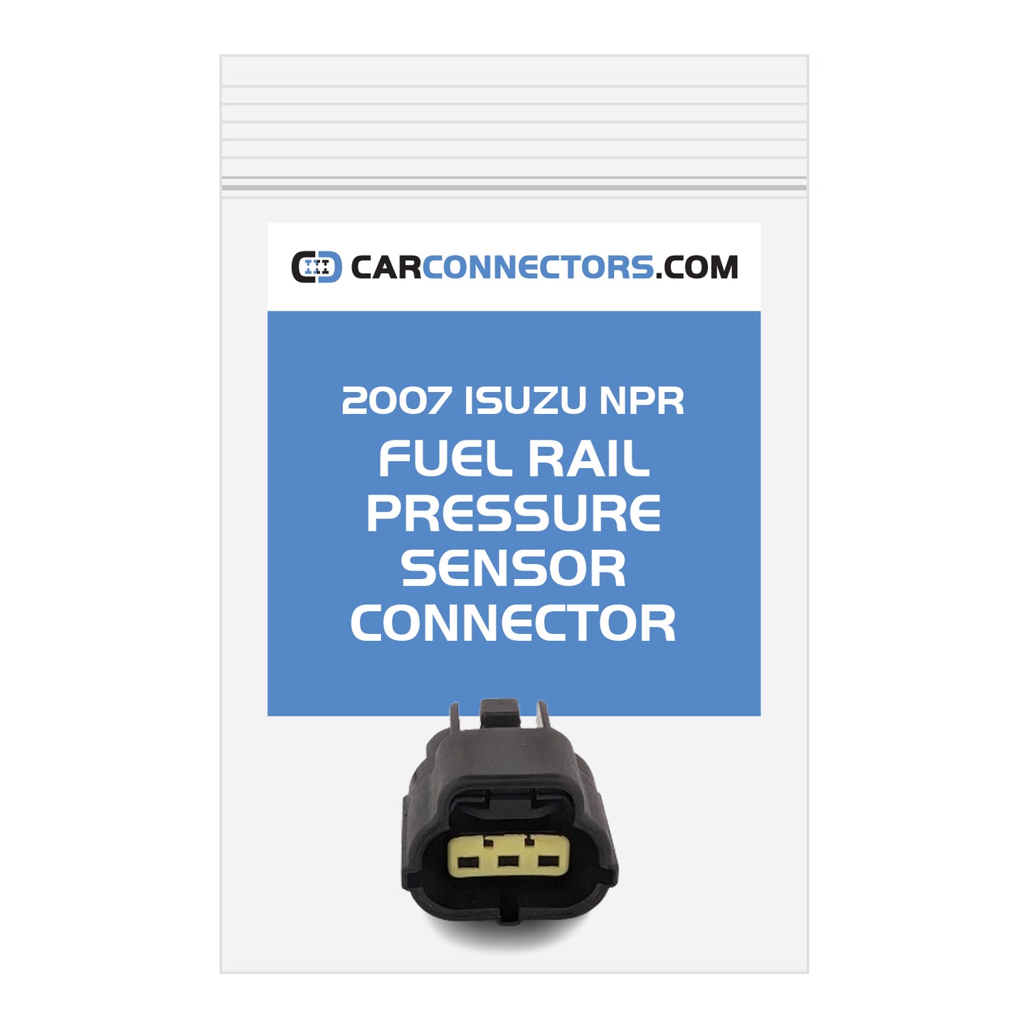 Fuel Rail Pressure Sensor Connector for 2007 Isuzu NPR