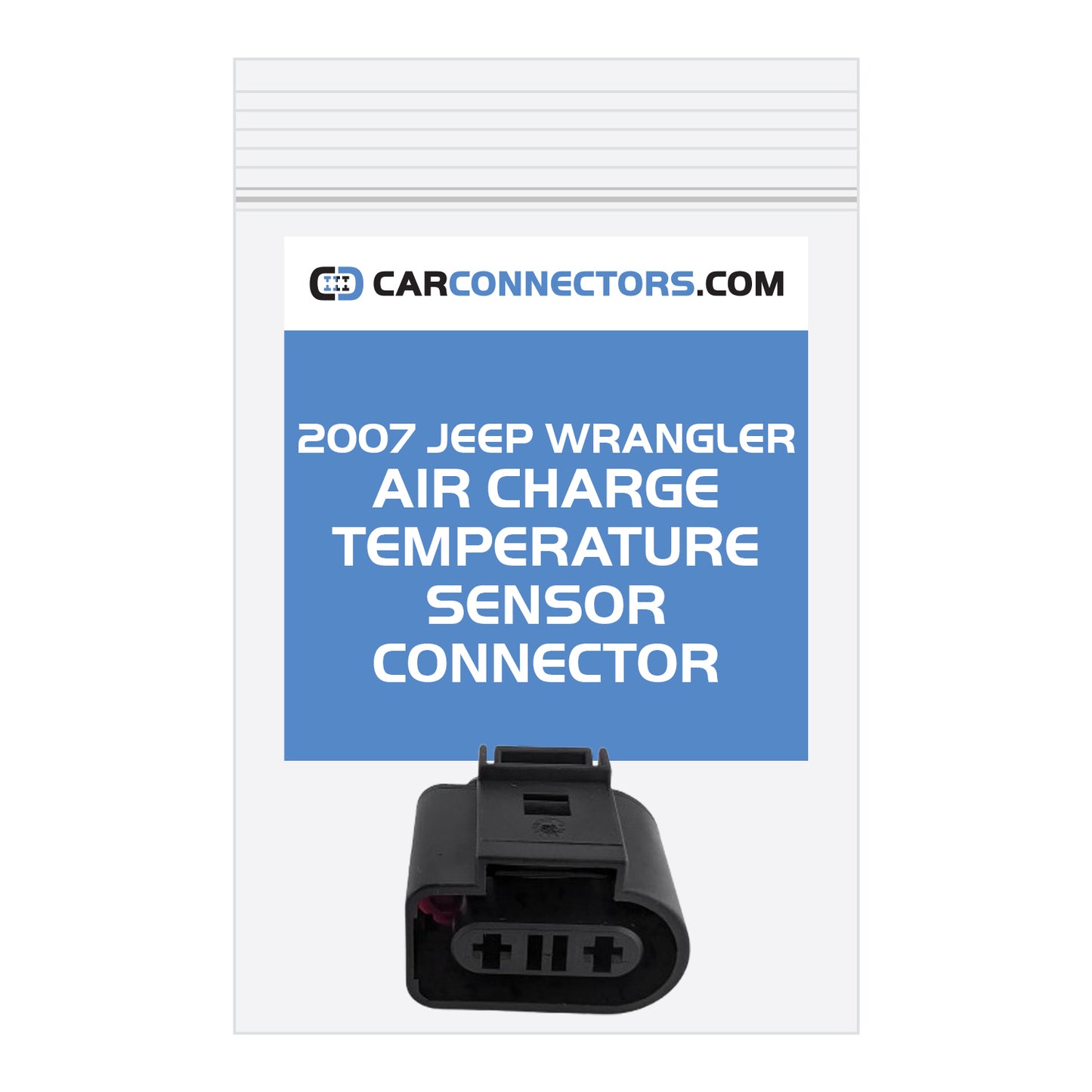 Air Charge Temperature Sensor (Version B) Connector for 2007 Jeep Wrangler
