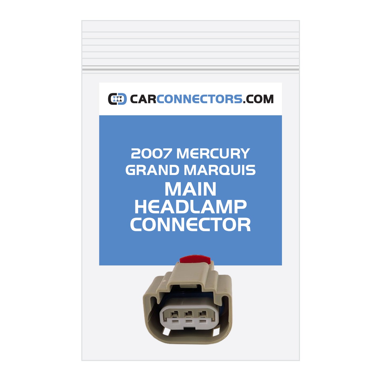 Main Headlamp Connector for 2007 Mercury Grand Marquis