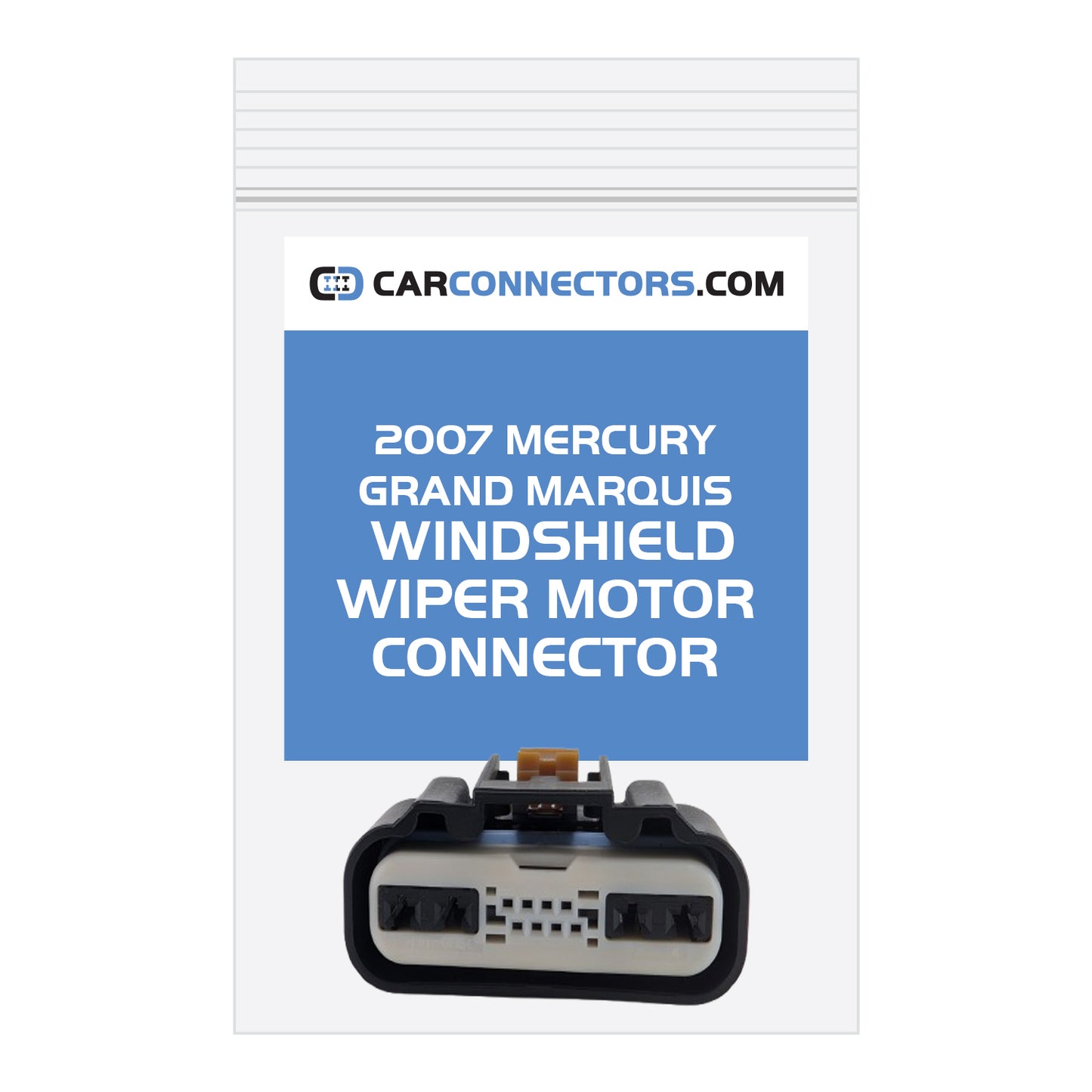 Windshield Wiper Motor Connector for 2007 Mercury Grand Marquis