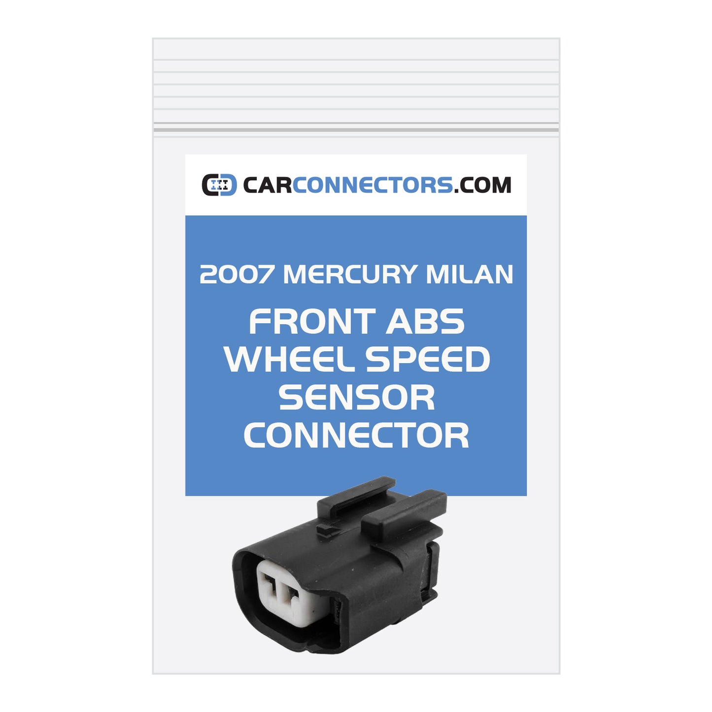 Front ABS Wheel Speed Sensor Connector for 2007 Mercury Milan