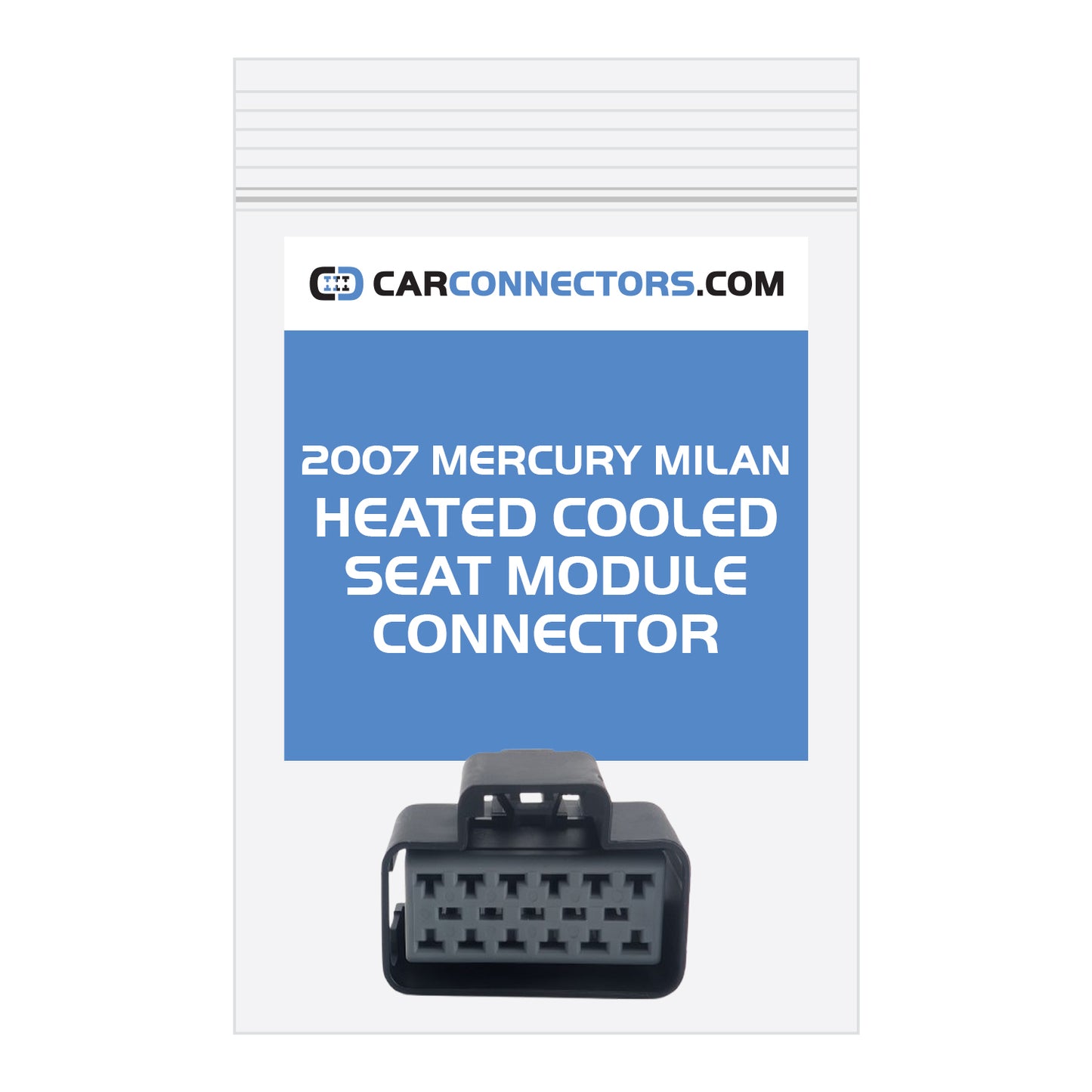 Heated Cooled Seat Module Connector for 2007 Mercury Milan