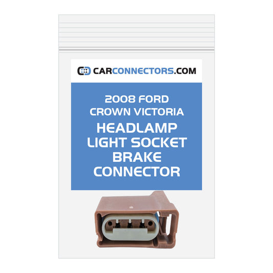 Headlamp Light Socket Brake Connector for 2008 Ford Crown Victoria