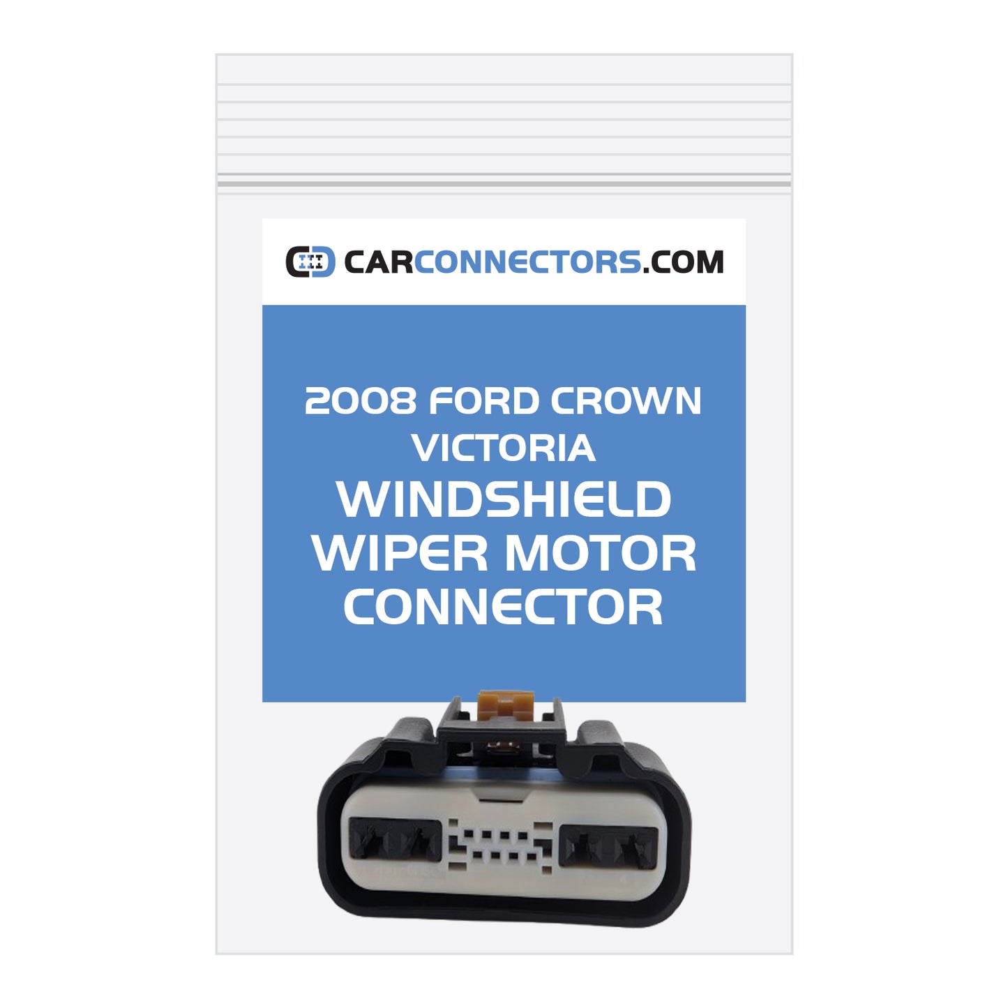 Windshield Wiper Motor Connector for 2008 Ford Crown Victoria