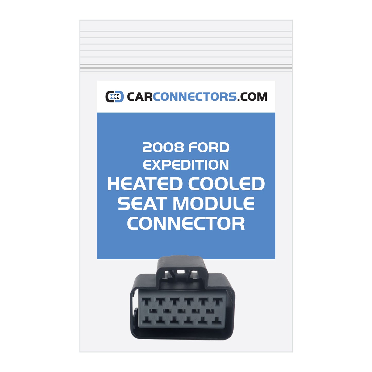 Heated Cooled Seat Module Connector for 2008 Ford Expedition