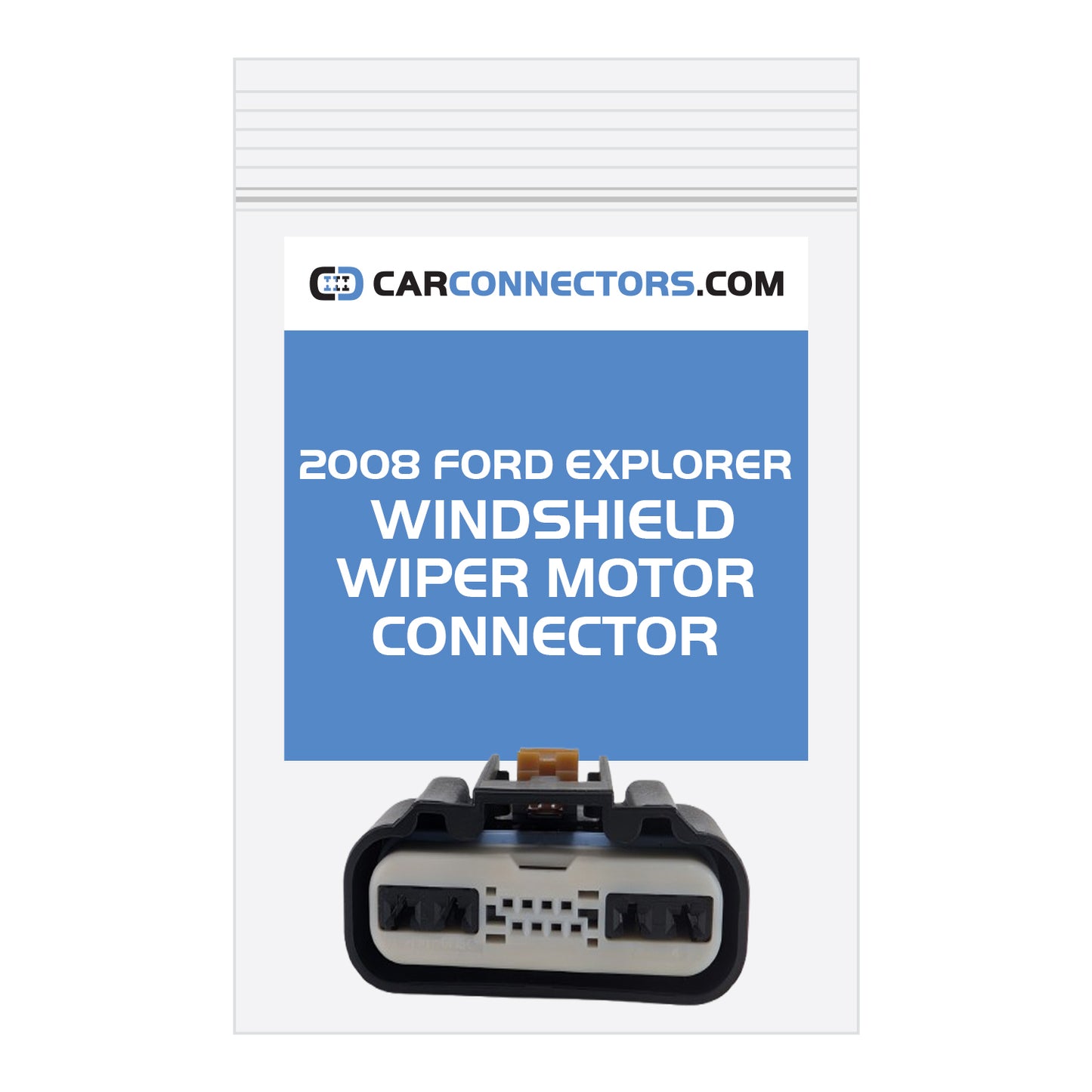 Windshield Wiper Motor Connector for 2008 Ford Explorer