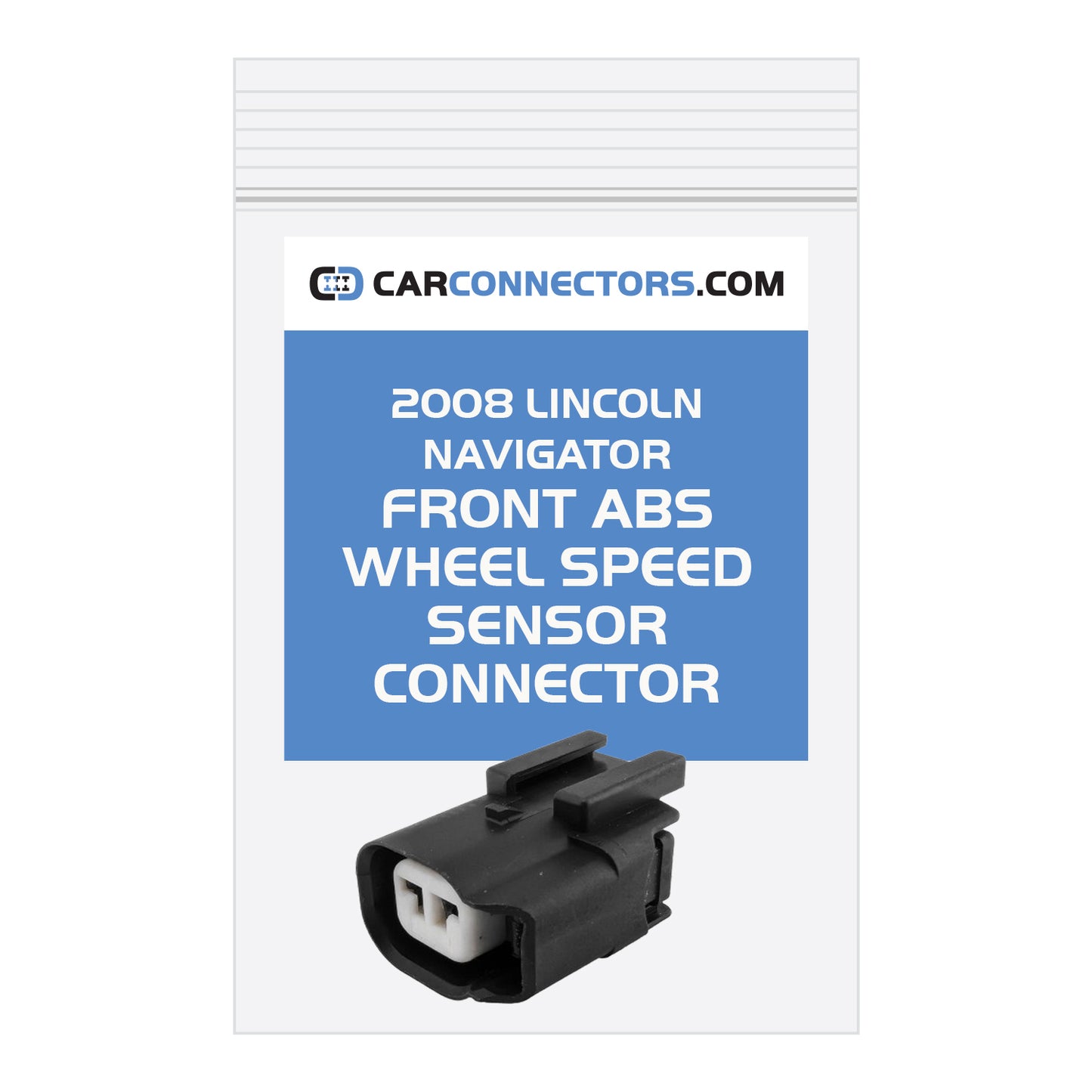 Front ABS Wheel Speed Sensor Connector for 2008 Lincoln Navigator