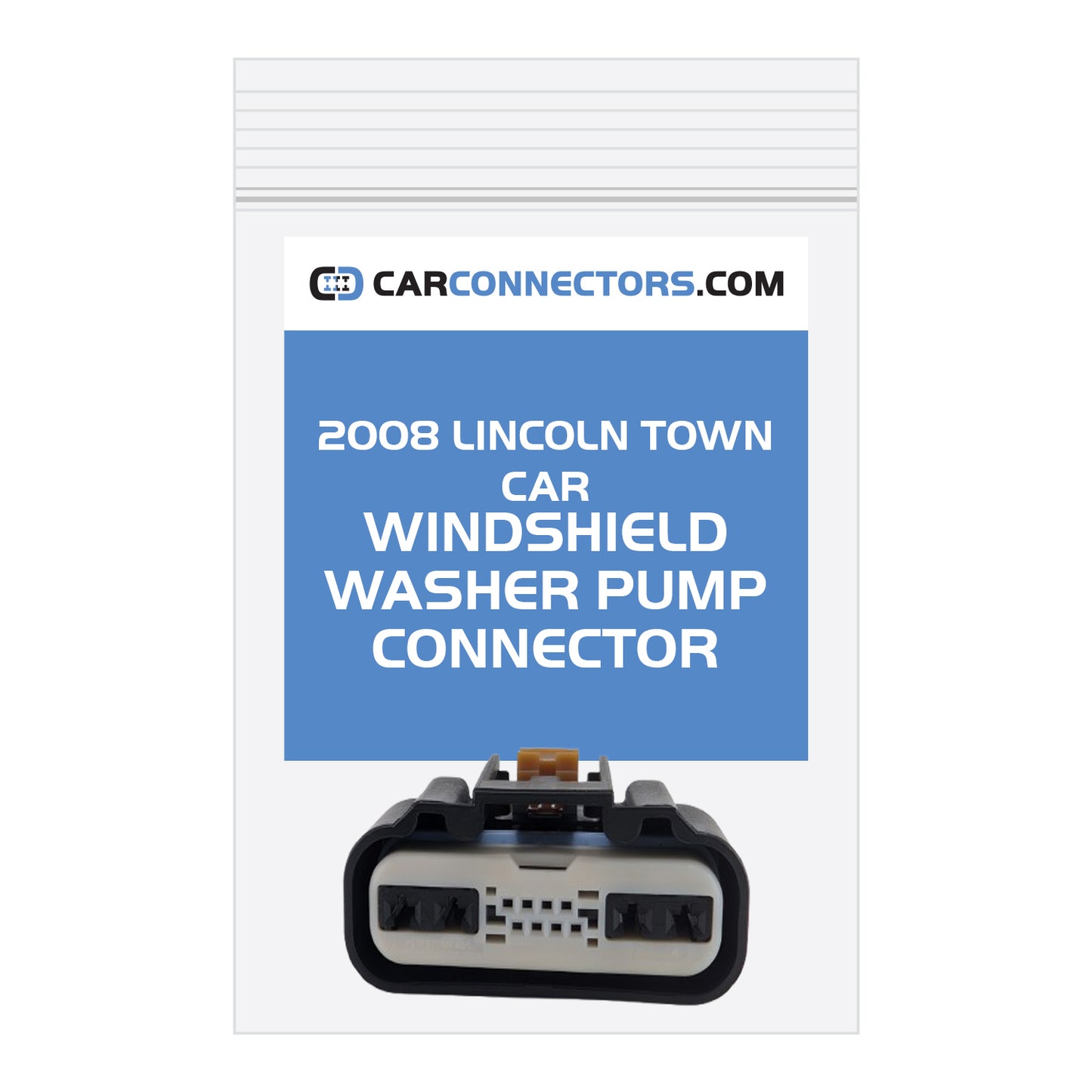Windshield Washer Pump Connector for 2008 Lincoln Town Car