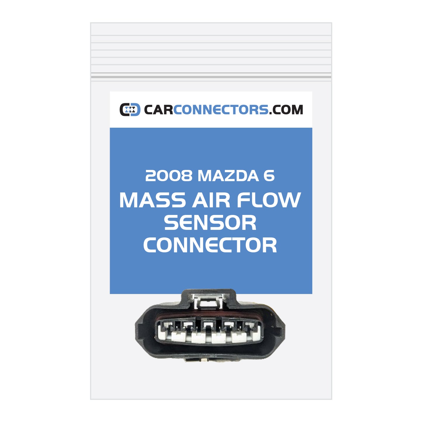 Mass Air Flow Sensor (Version B) Connector for 2008 Mazda 6