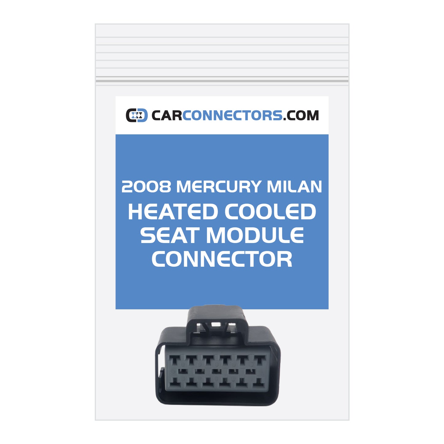 Heated Cooled Seat Module Connector for 2008 Mercury Milan