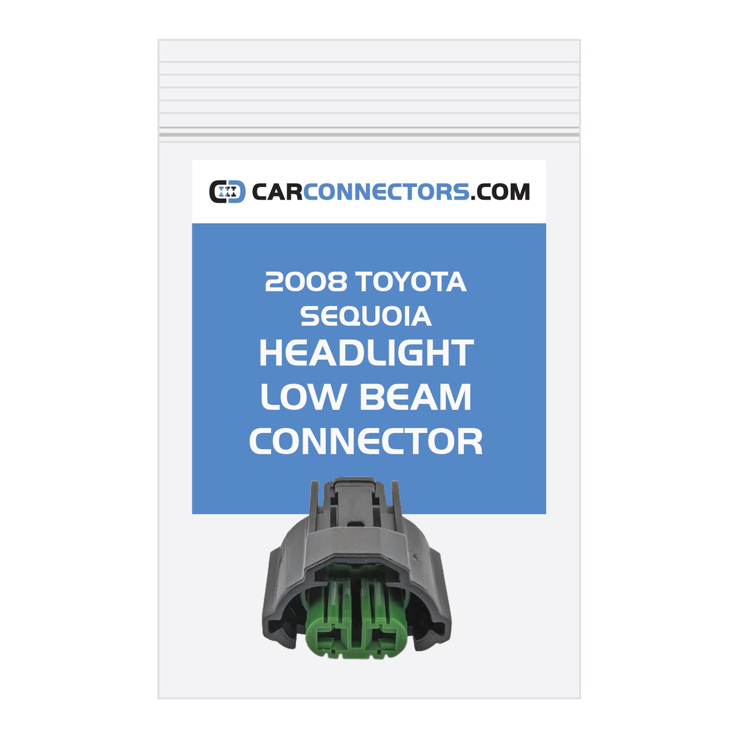 Headlight Low Beam Connector for 2008 Toyota Sequoia
