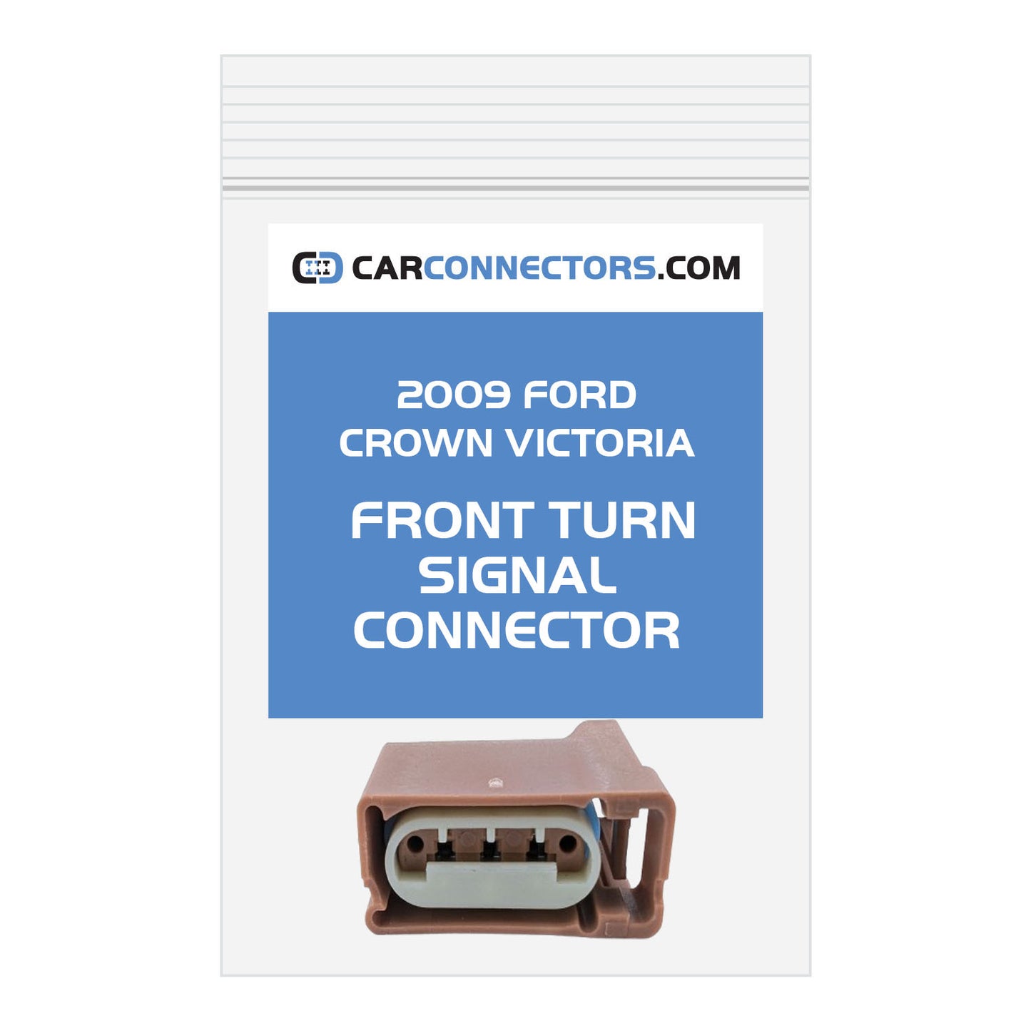 Front Turn Signal Connector for 2009 Ford Crown Victoria