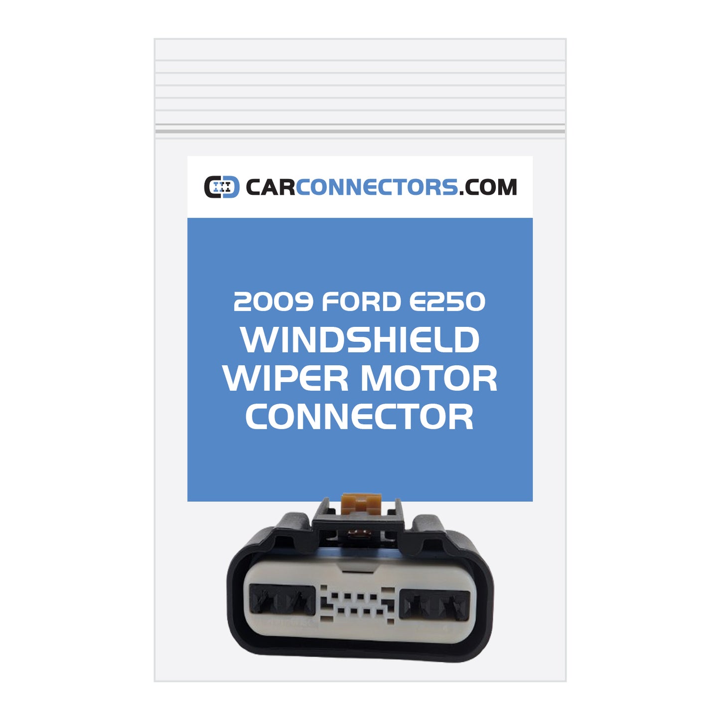 Windshield Wiper Motor Connector for 2009 Ford E250