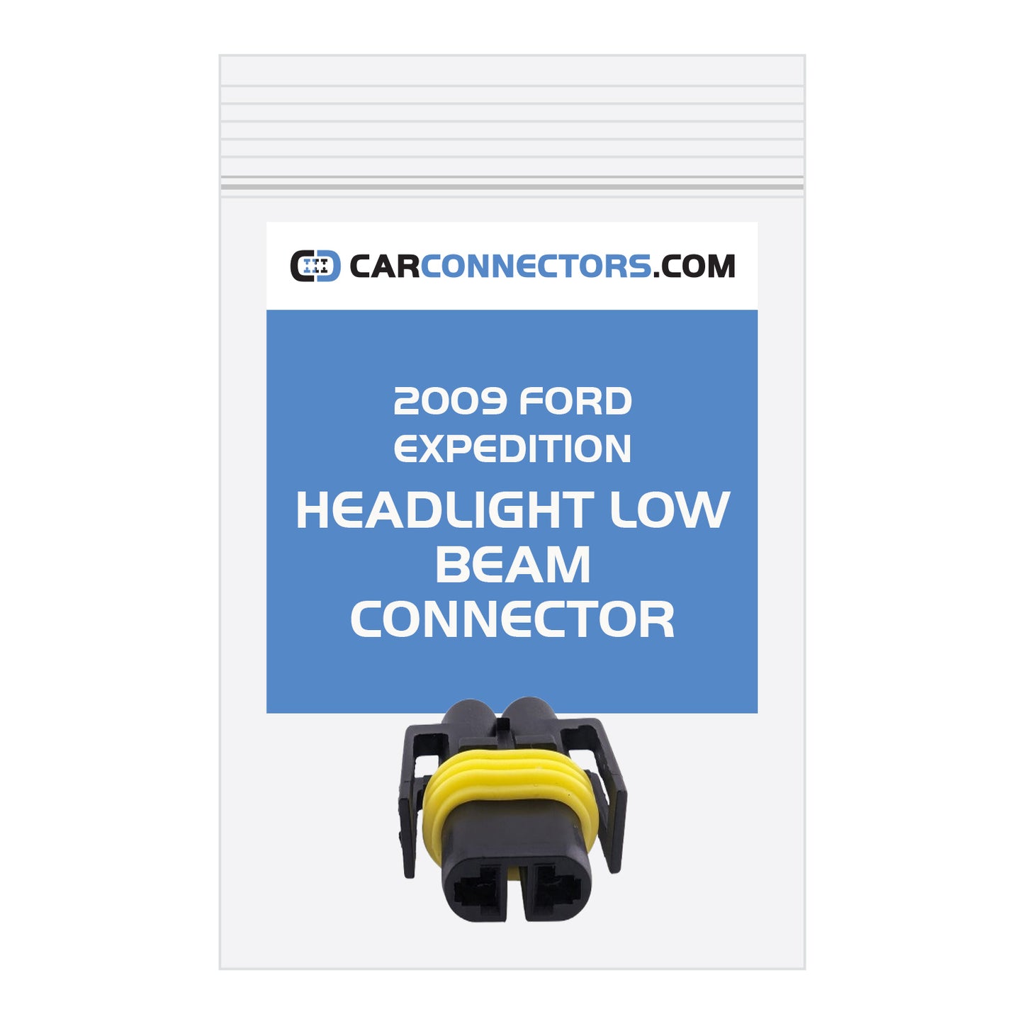 Headlight Low Beam Connector for 2009 Ford Expedition