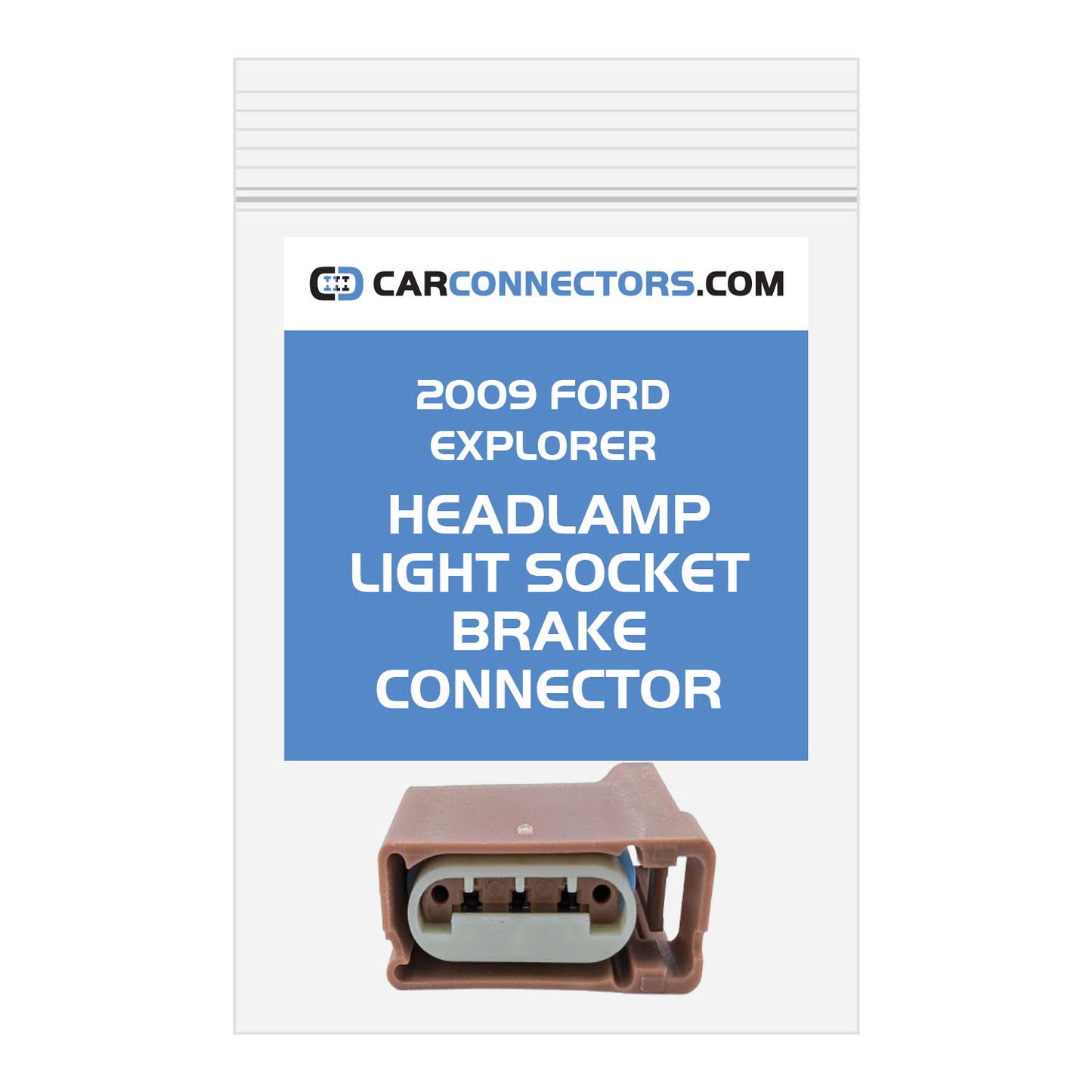 Headlamp Light Socket Brake Connector for 2009 Ford Explorer