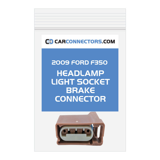 Headlamp Light Socket Brake Connector for 2009 Ford F350