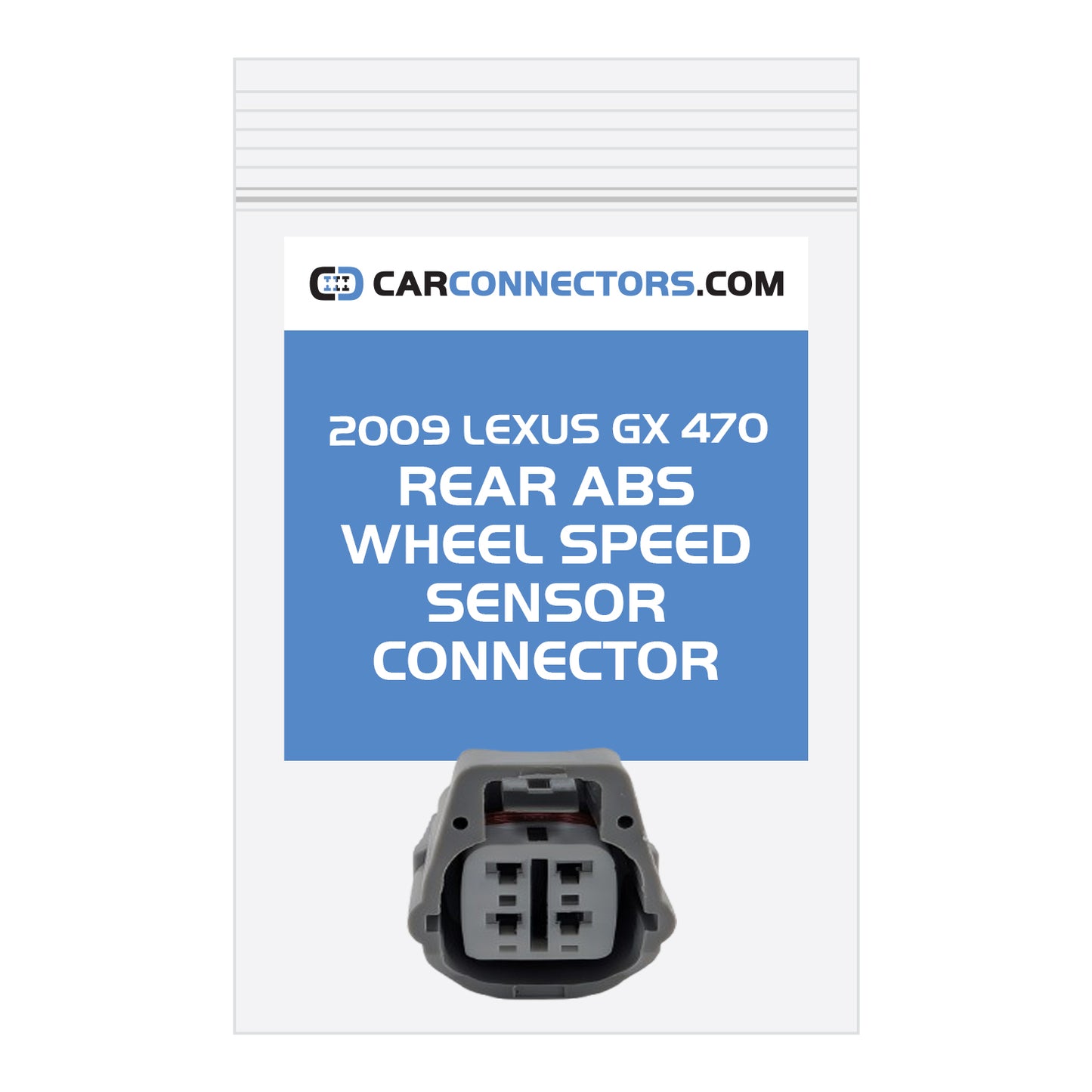 Rear ABS Wheel Speed Sensor Connector for 2009 Lexus GX 470