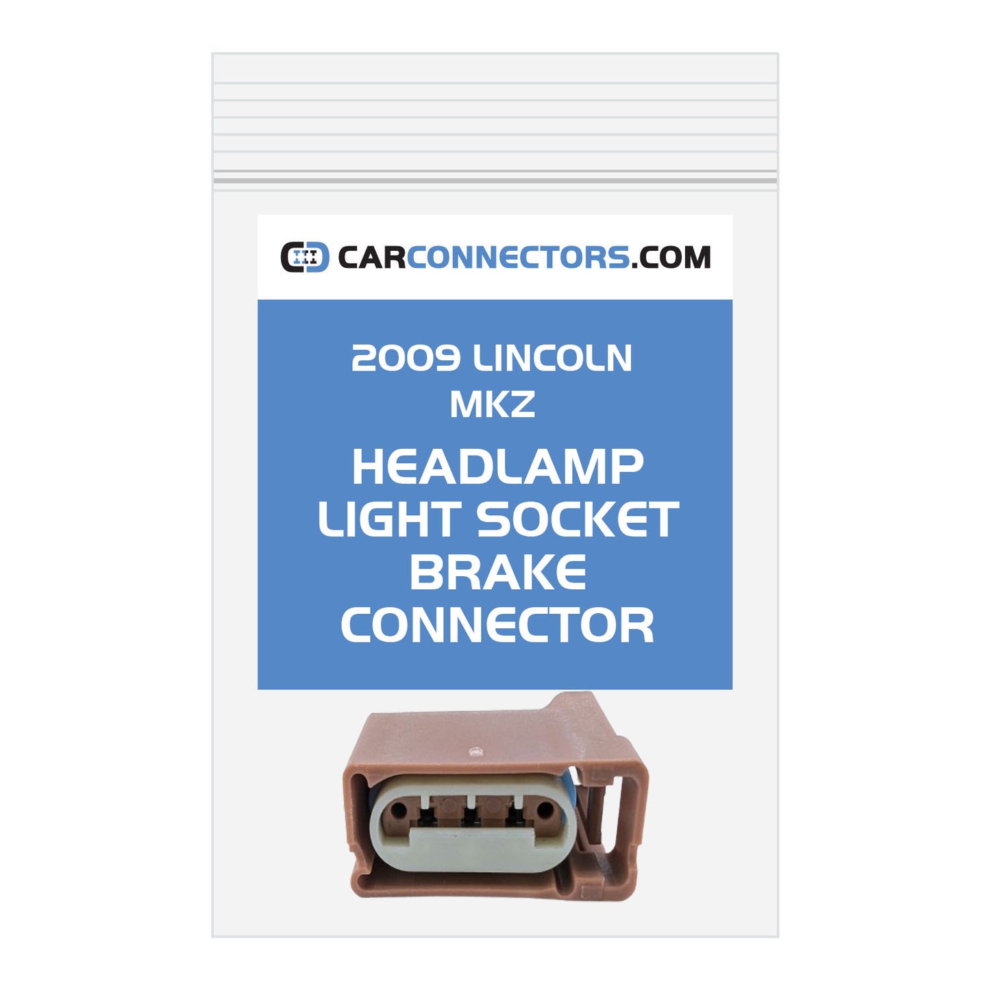 Headlamp Light Socket Brake Connector for 2009 Lincoln MKZ