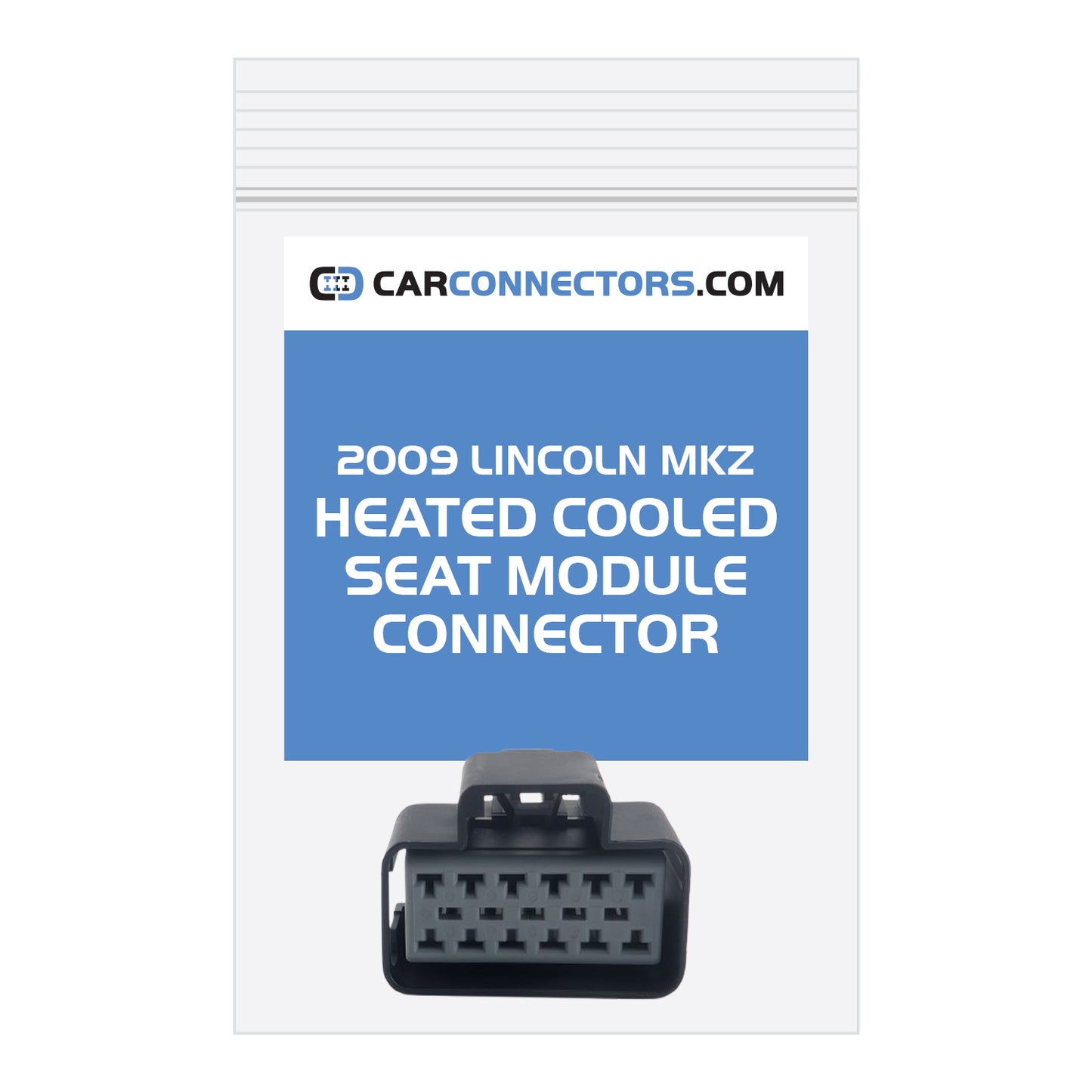 Heated Cooled Seat Module Connector for 2009 Lincoln MKZ