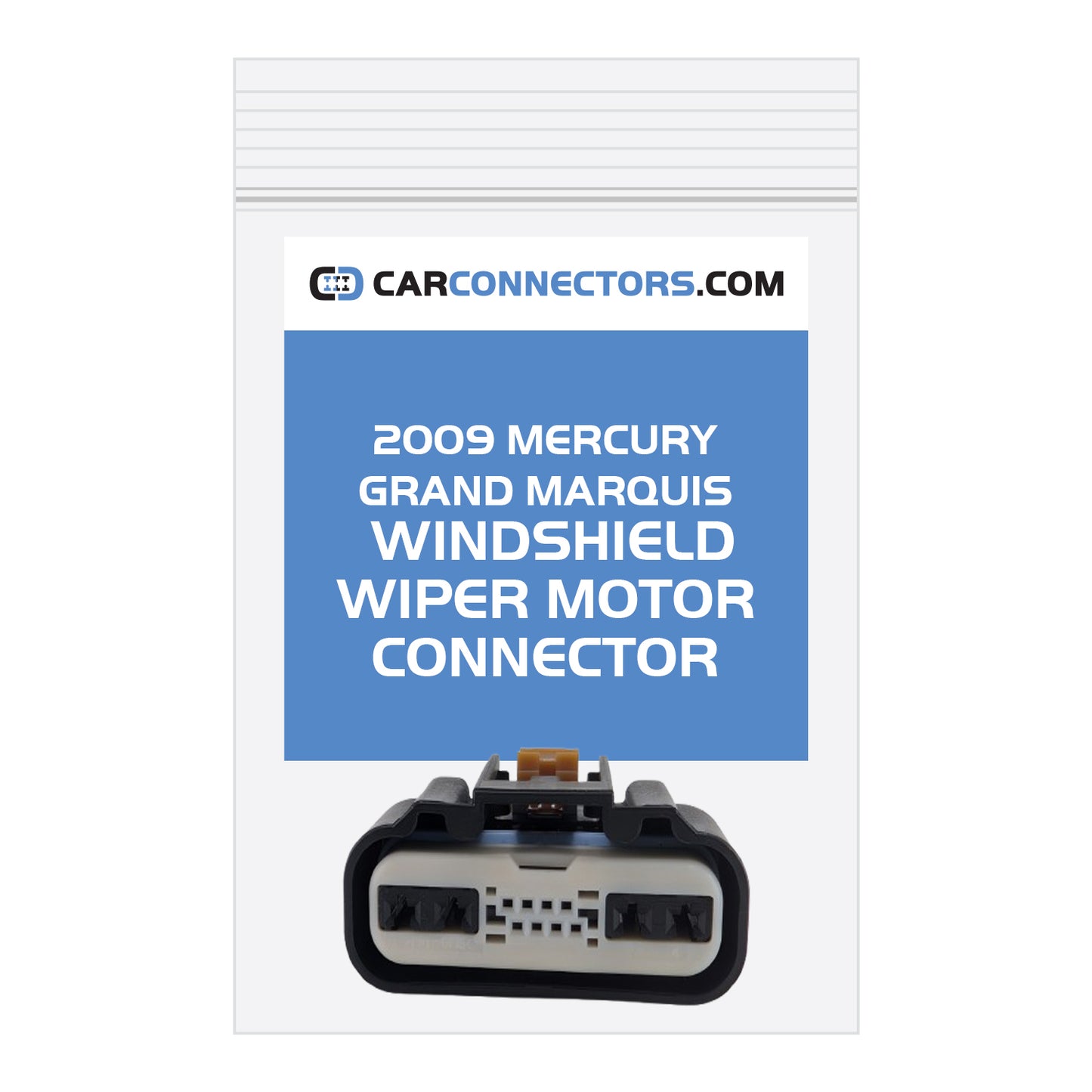 Windshield Wiper Motor Connector for 2009 Mercury Grand Marquis