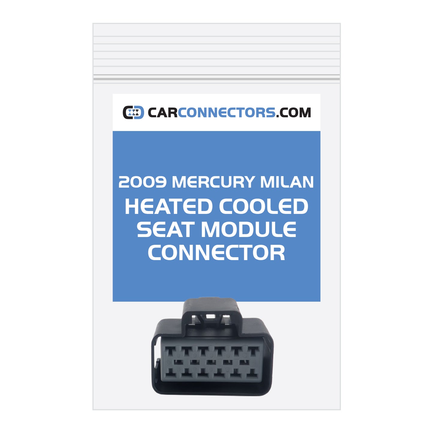Heated Cooled Seat Module Connector for 2009 Mercury Milan