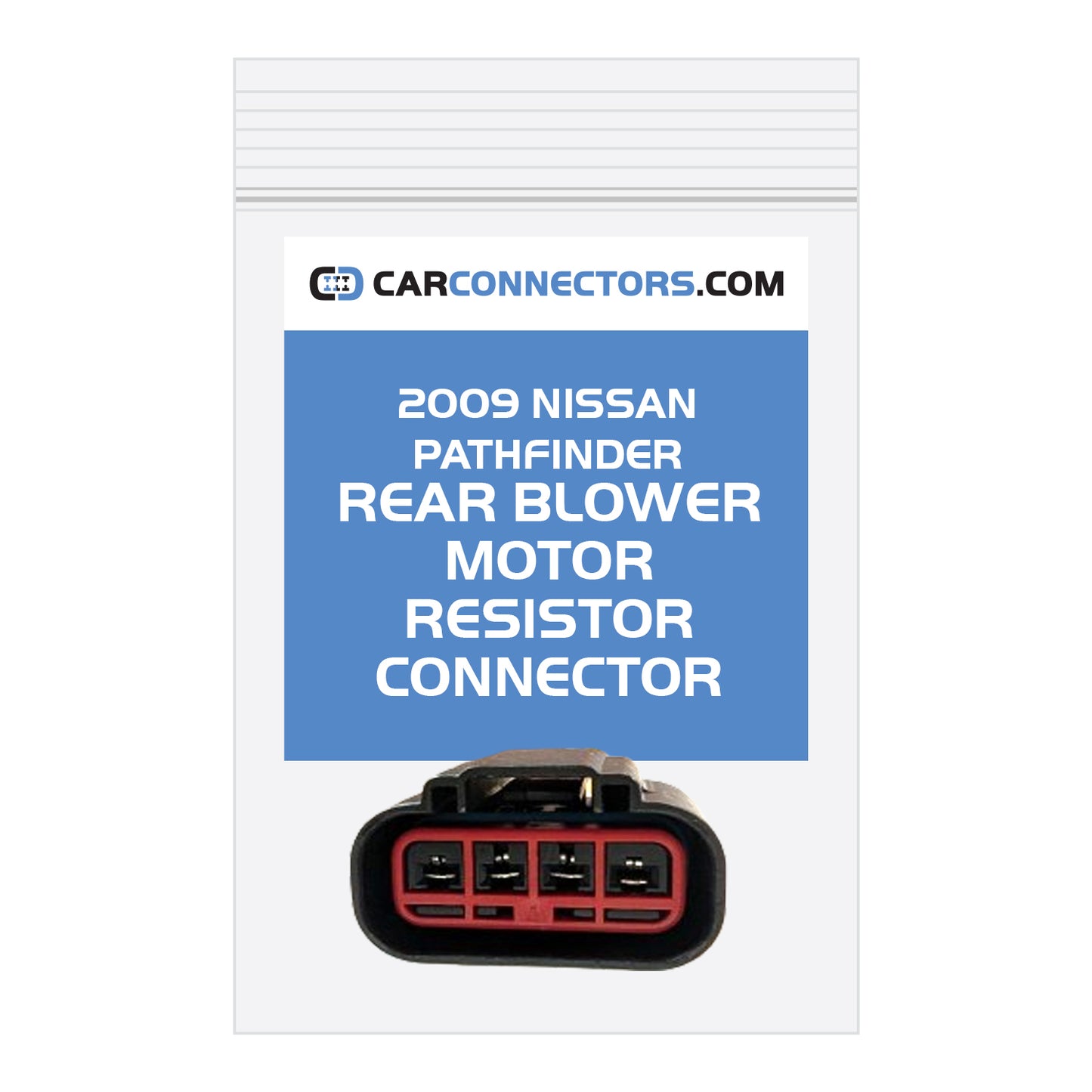 Rear Blower Motor Resistor Connector for 2009 Nissan Pathfinder