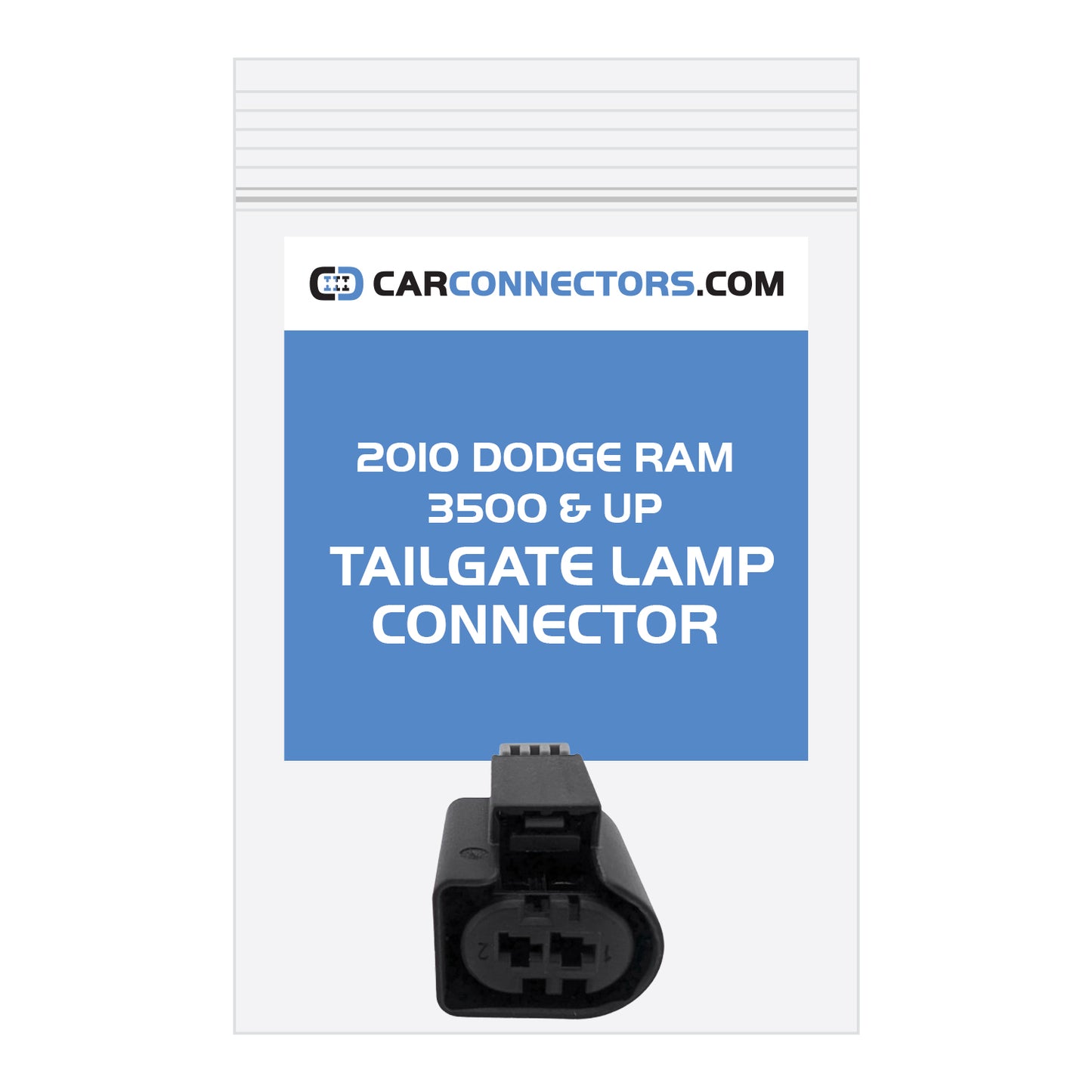 Tailgate Lamp Connector for 2010 Dodge Ram 3500 & Up