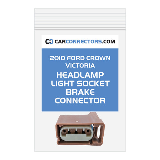 Headlamp Light Socket Brake Connector for 2010 Ford Crown Victoria