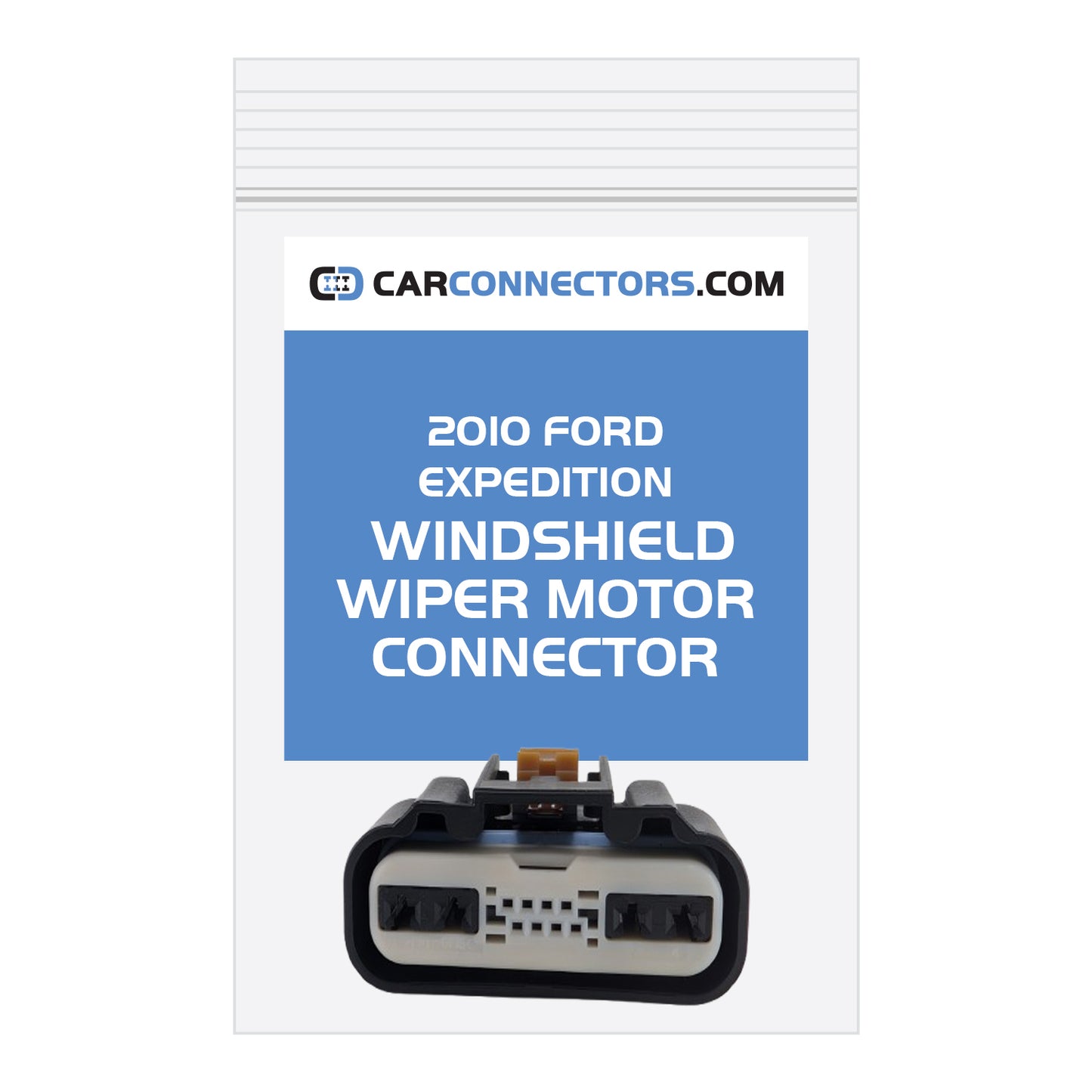 Windshield Wiper Motor Connector for 2010 Ford Expedition