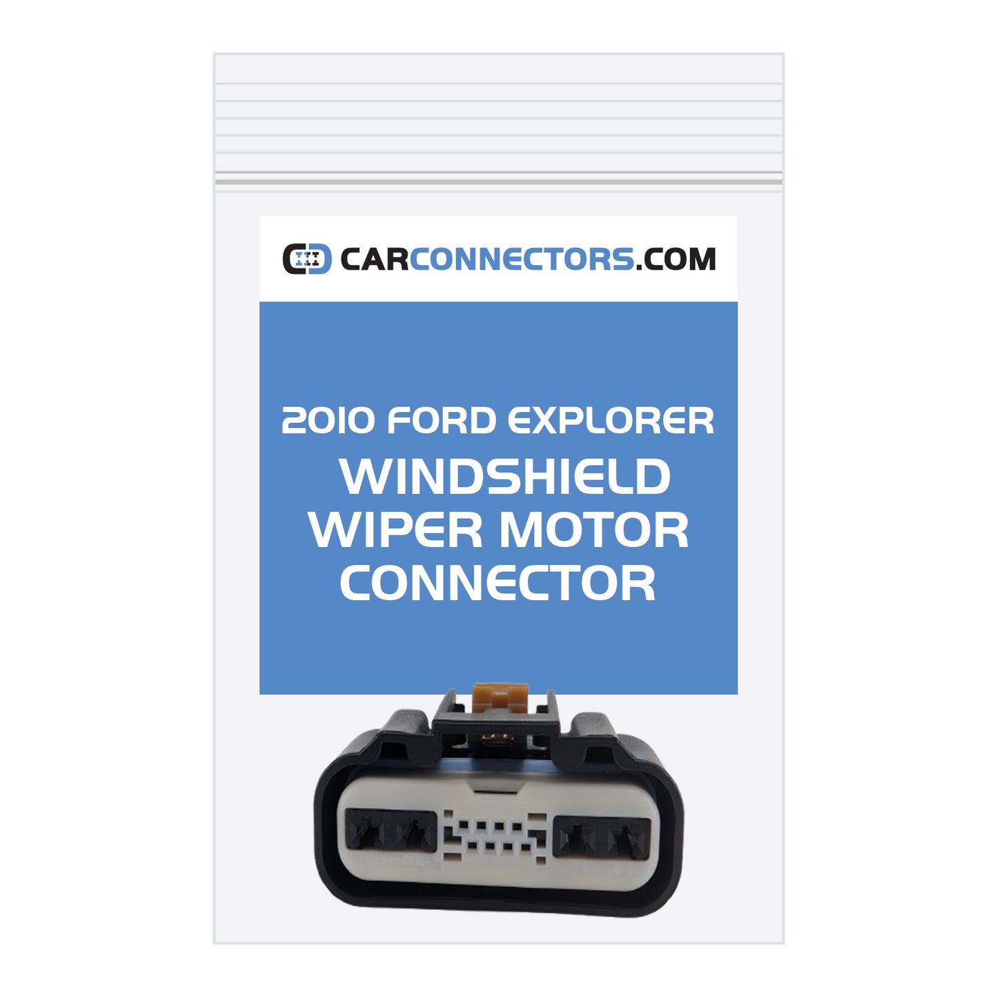 Windshield Wiper Motor Connector for 2010 Ford Explorer