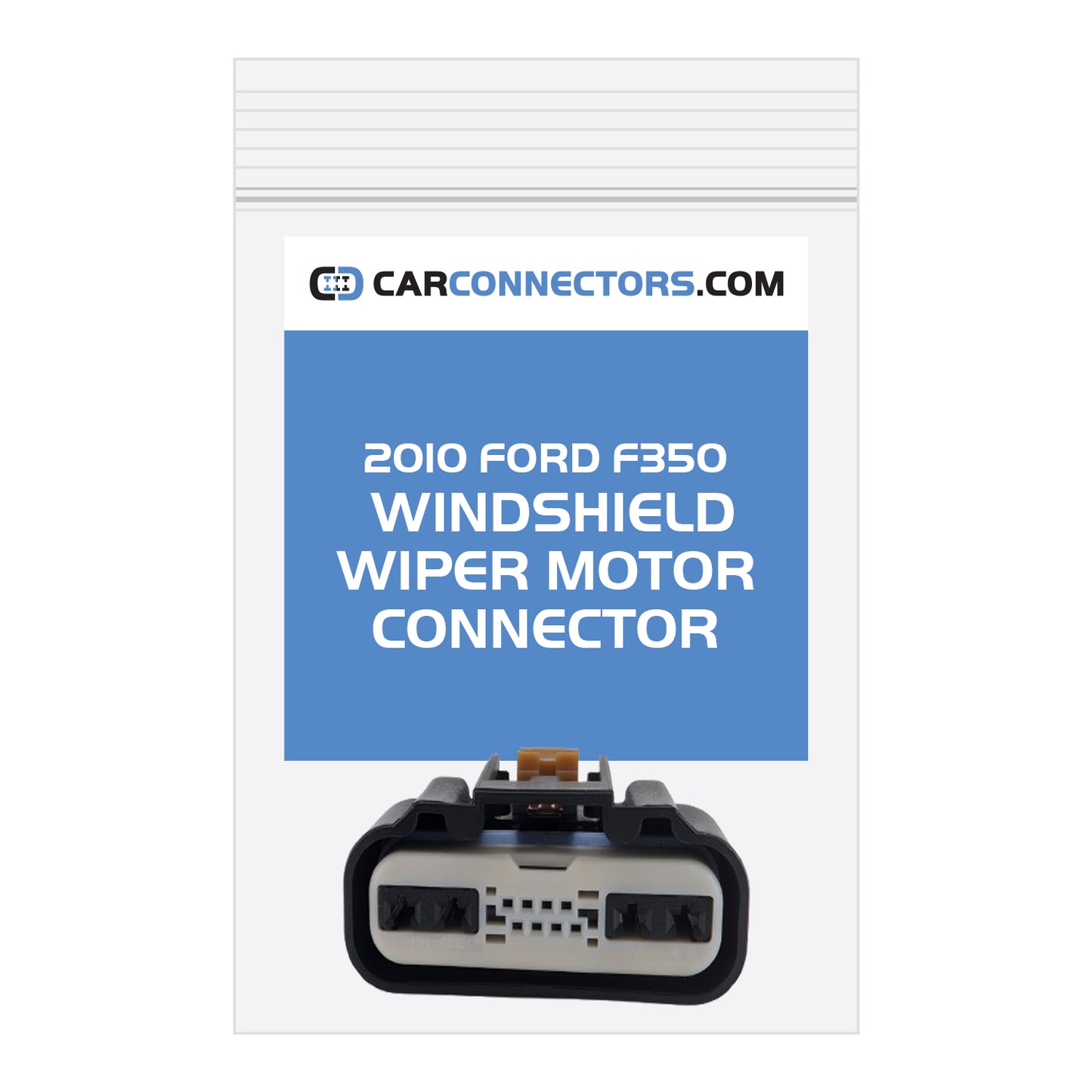 Windshield Wiper Motor Connector for 2010 Ford F350