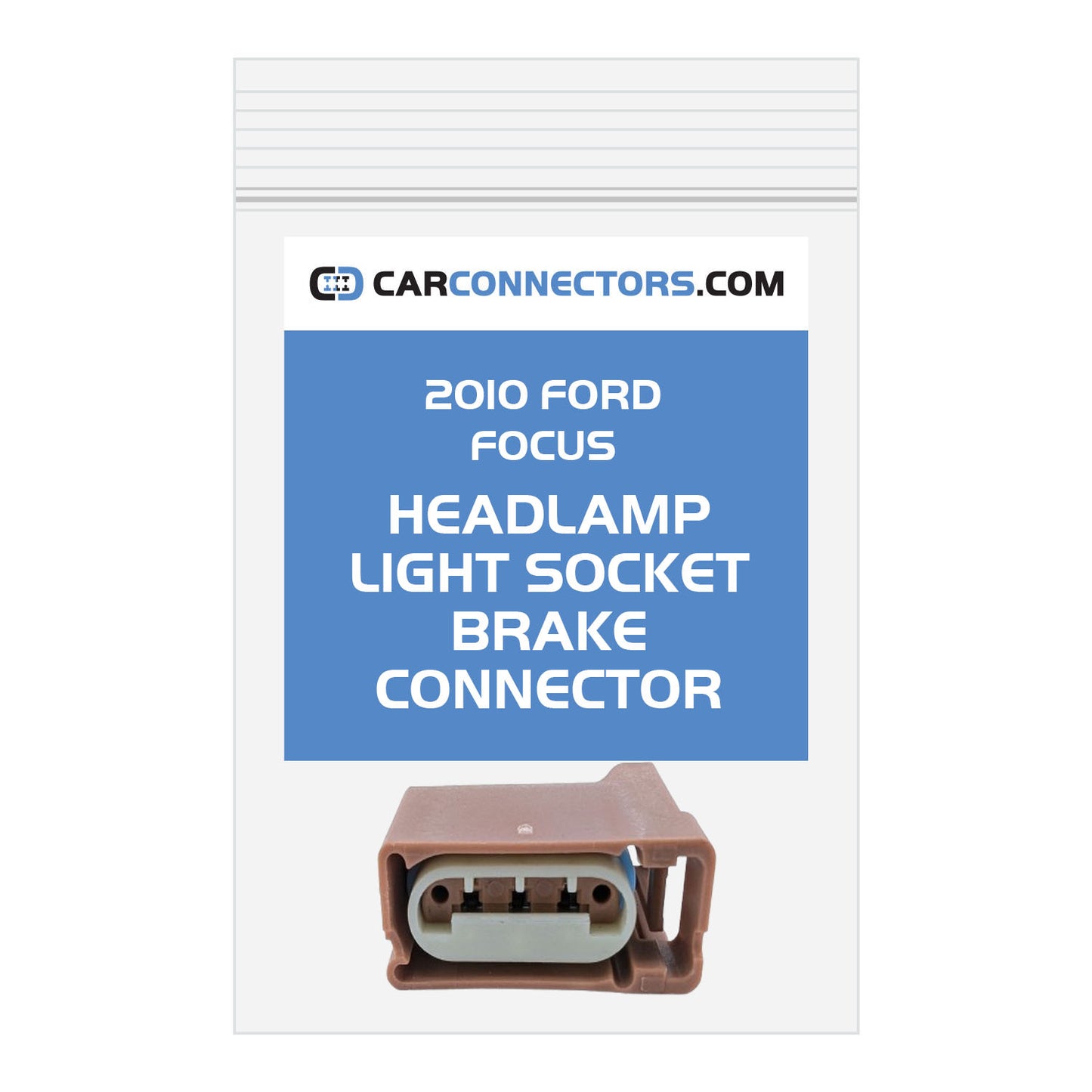Headlamp Light Socket Brake Connector for 2010 Ford Focus