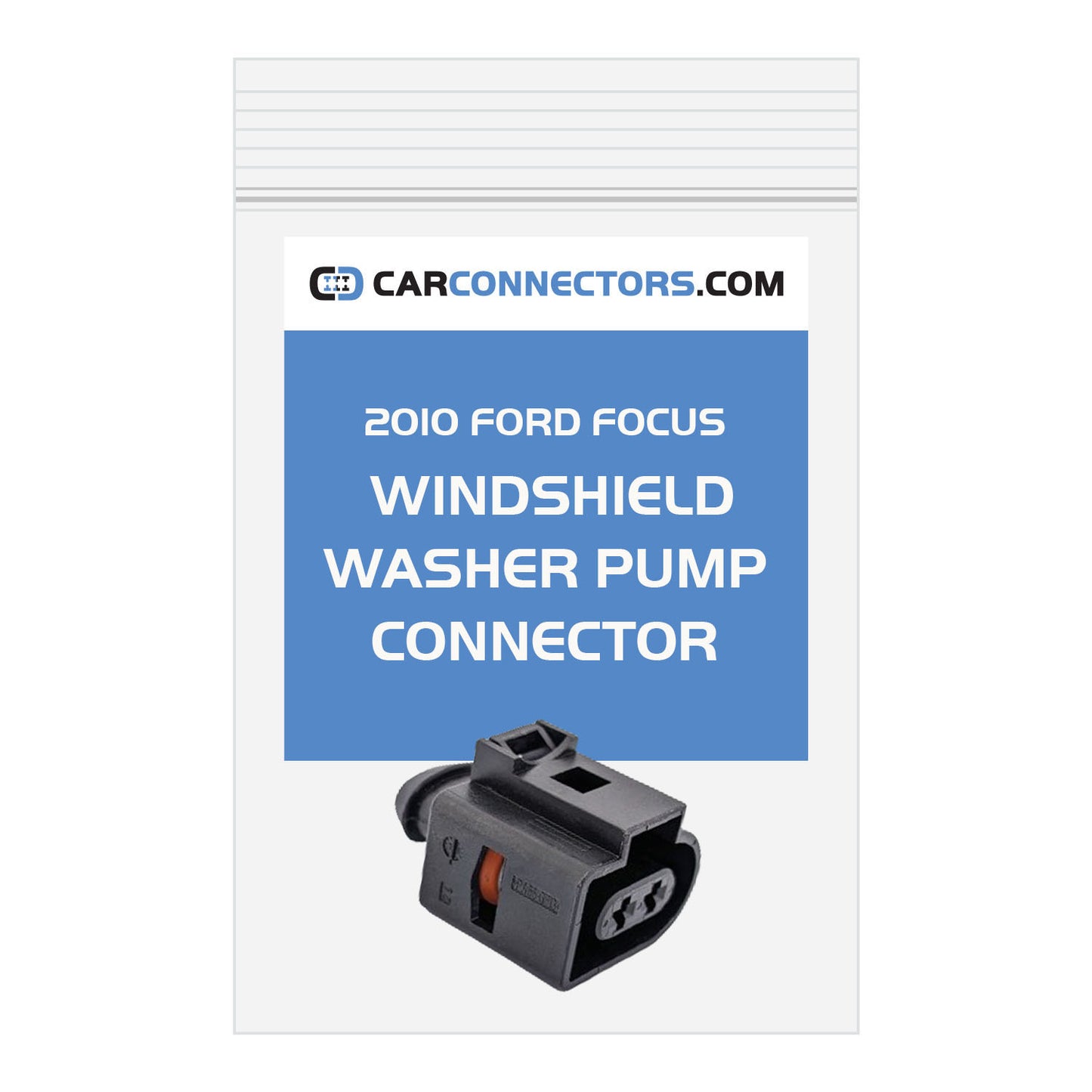 Windshield Washer Pump Connector for 2010 Ford Focus