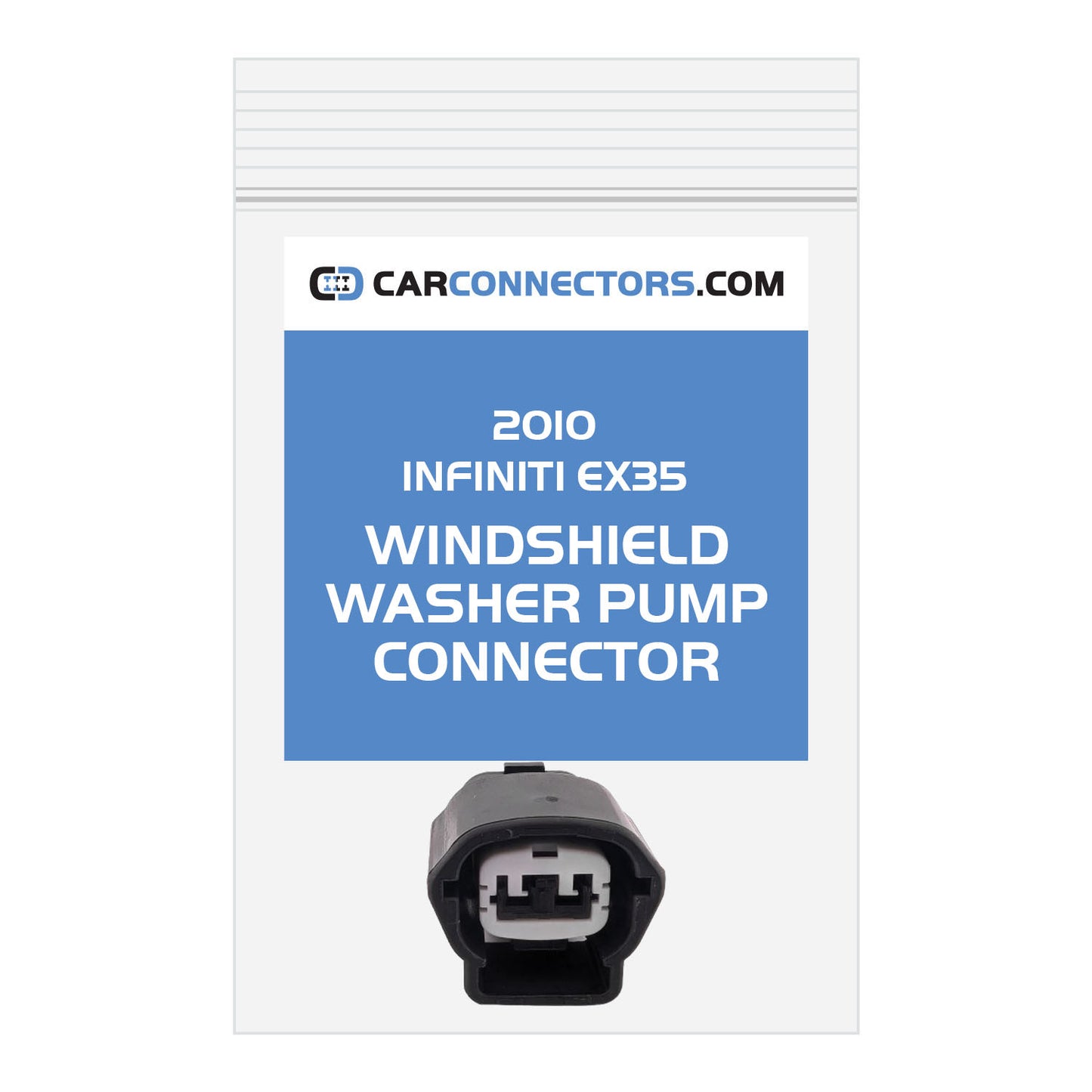 Windshield Washer Pump Connector for 2010 Infiniti EX35