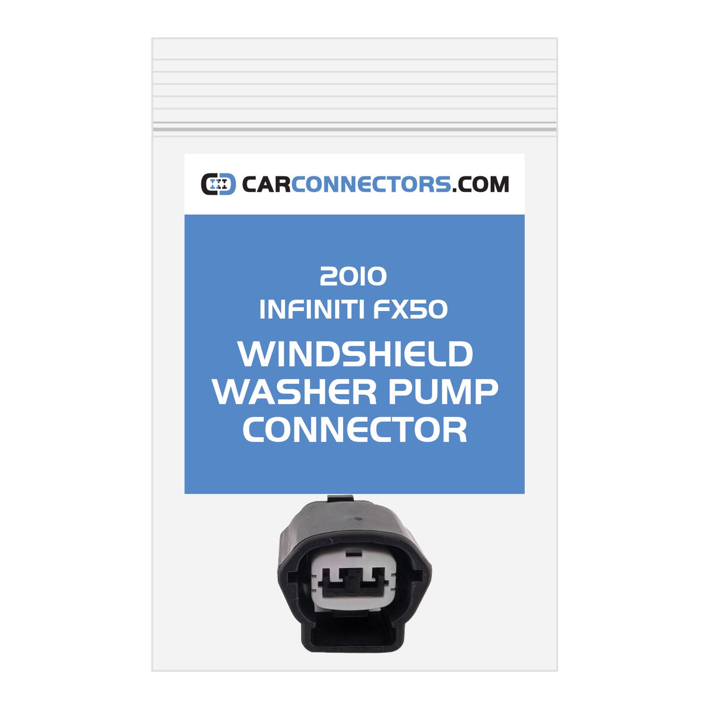 Windshield Washer Pump Connector for 2010 Infiniti FX50