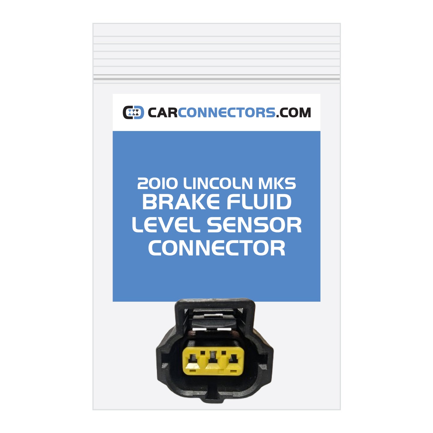 Brake Fluid Level Sensor Connector for 2010 Lincoln MKS