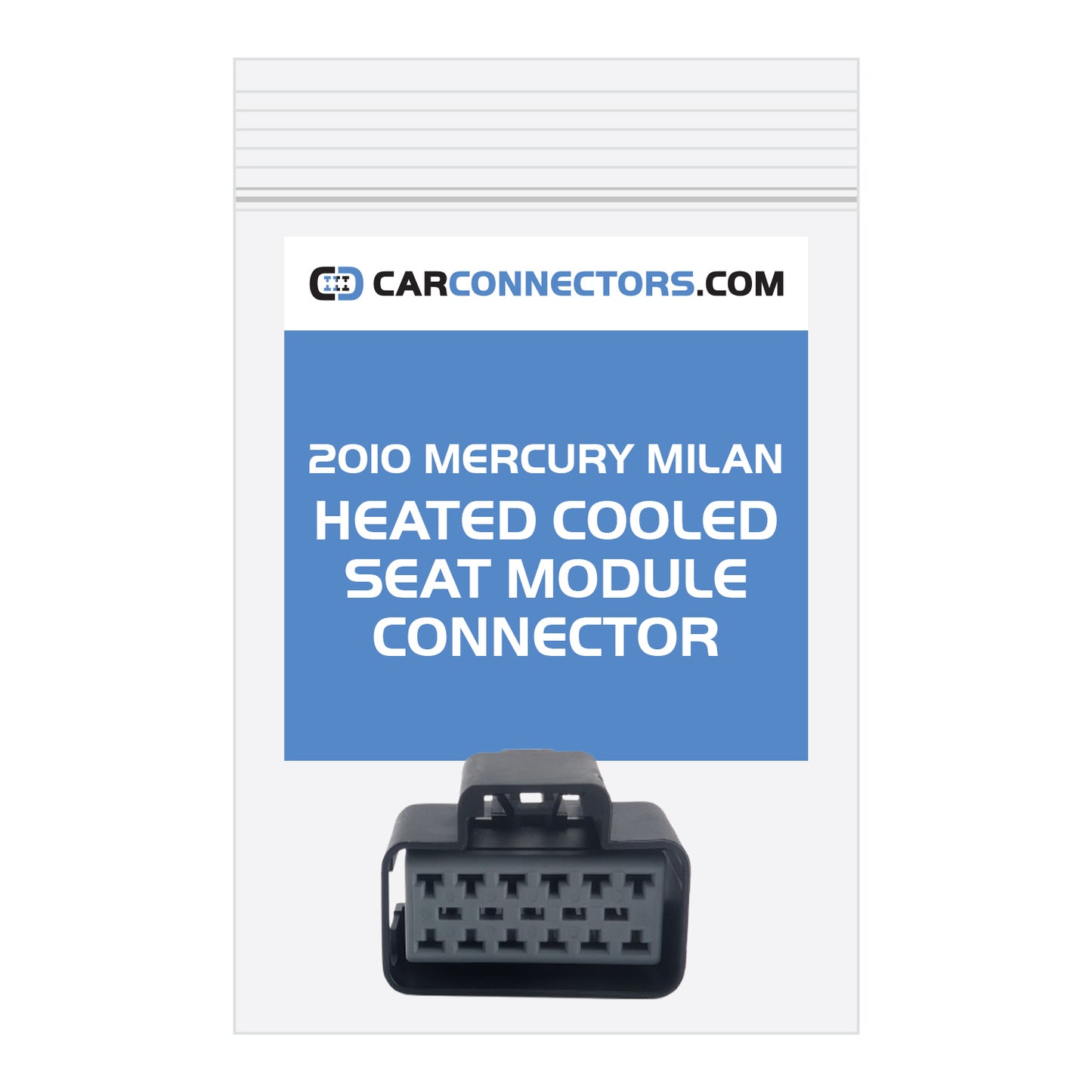 Heated Cooled Seat Module Connector for 2010 Mercury Milan